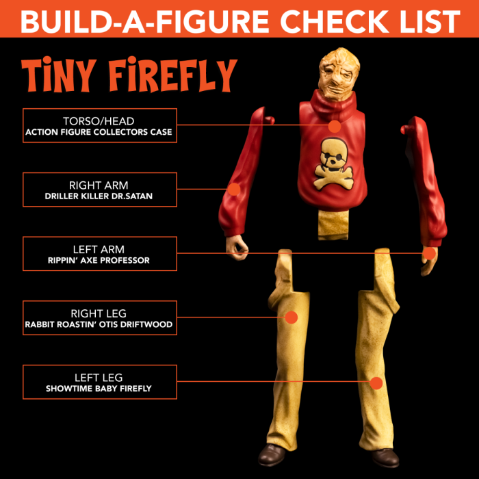 Trick or Treat Studios House of 1000 Corpses - Showtime Baby Firefly Action Figure