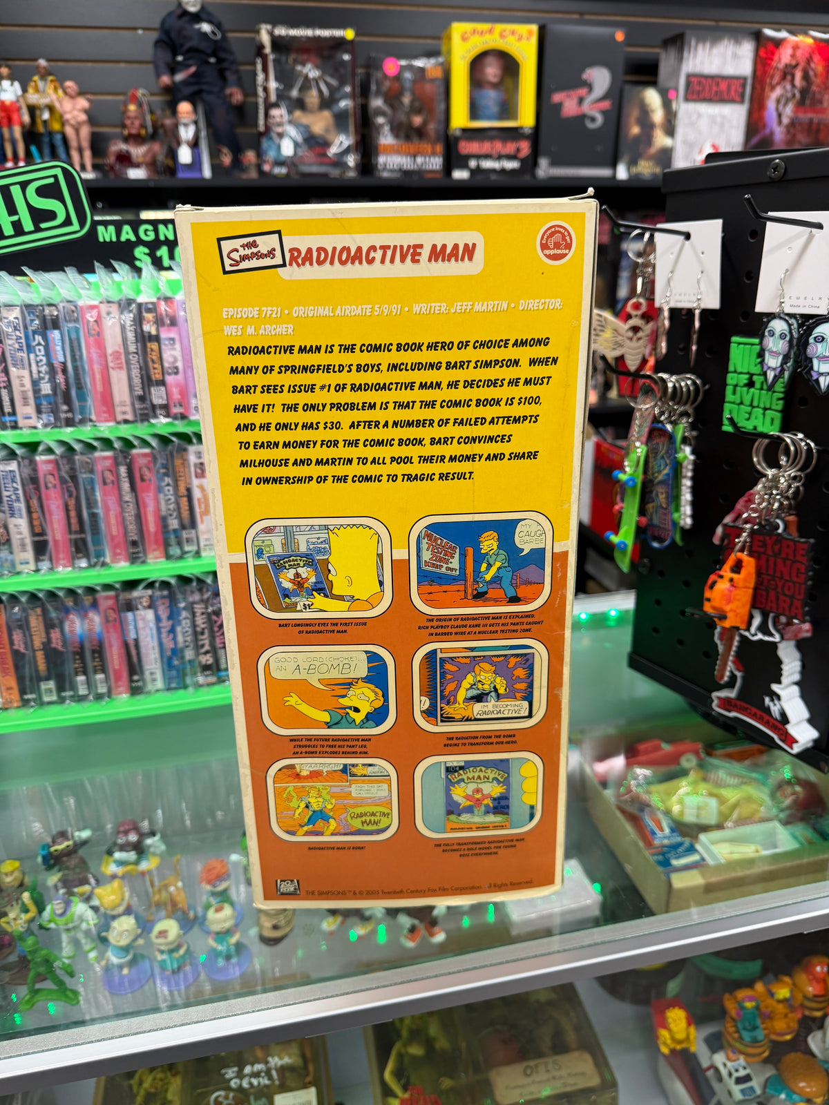 The Simpsons: Radioactive Man - Official Episode Collectable Doll