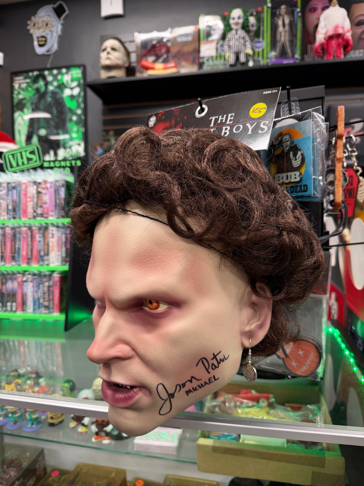 The Lost Boys - Michael Deluxe Injection Mask Signed by Jason Patric
