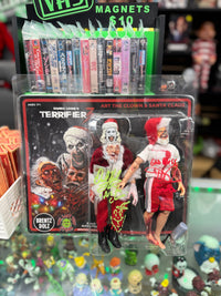 Terrifier 3: Art the Clown and Santa Claus - BrentzDolz 2 Pack Signed by David Howard Thornton and Danny Roebuck