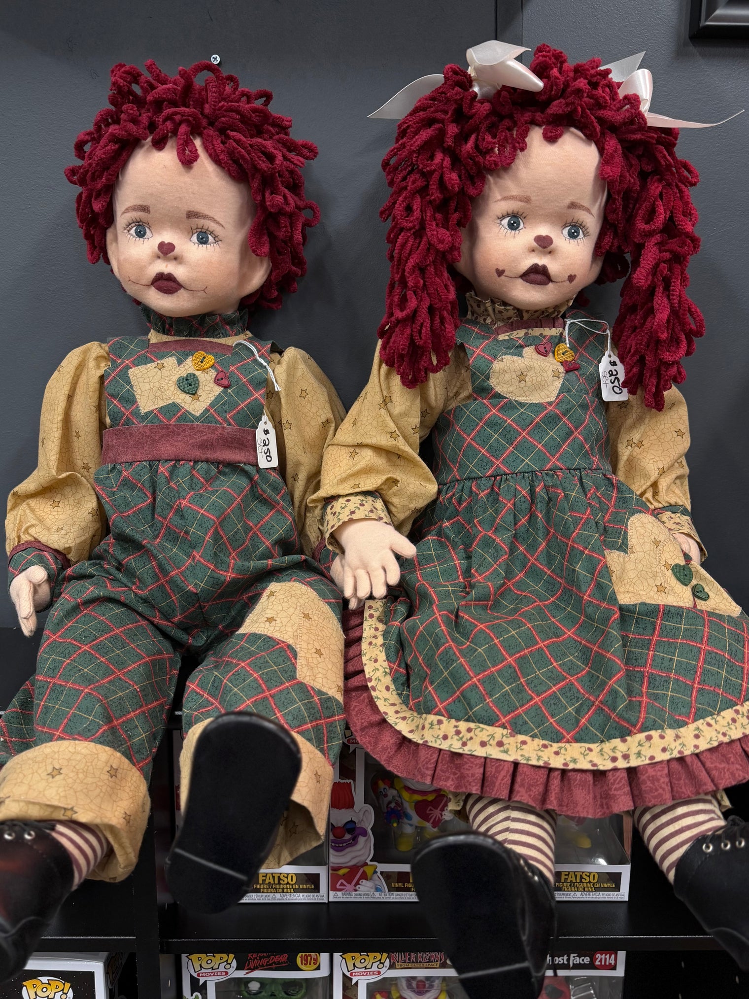 Raggedy Ann and Andy - Limited Edition 26" Tawny Nix Doll Set