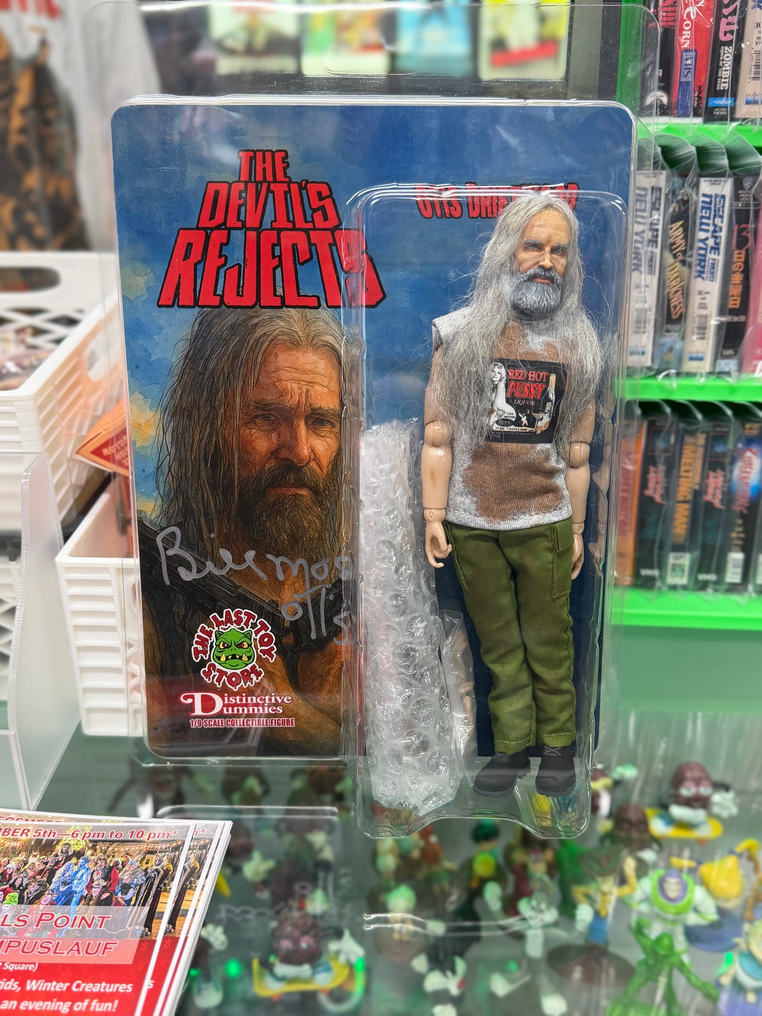 The Devil's Rejects: Otis Driftwood - Custom 1/9 Scale Distinctive Dummies signed by Bill Moseley