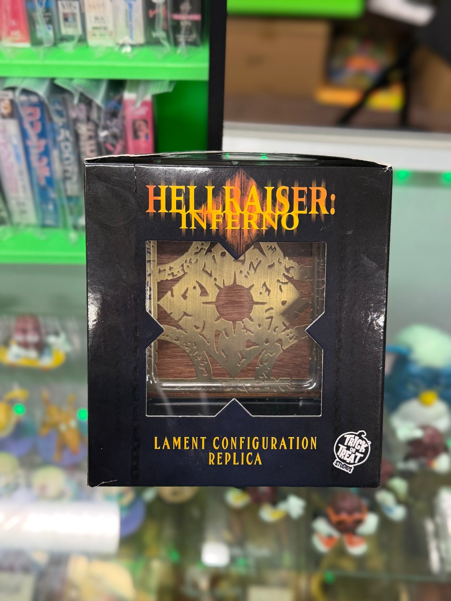 Hellraiser Inferno: Lament Box Replica Signed by Clive Barker