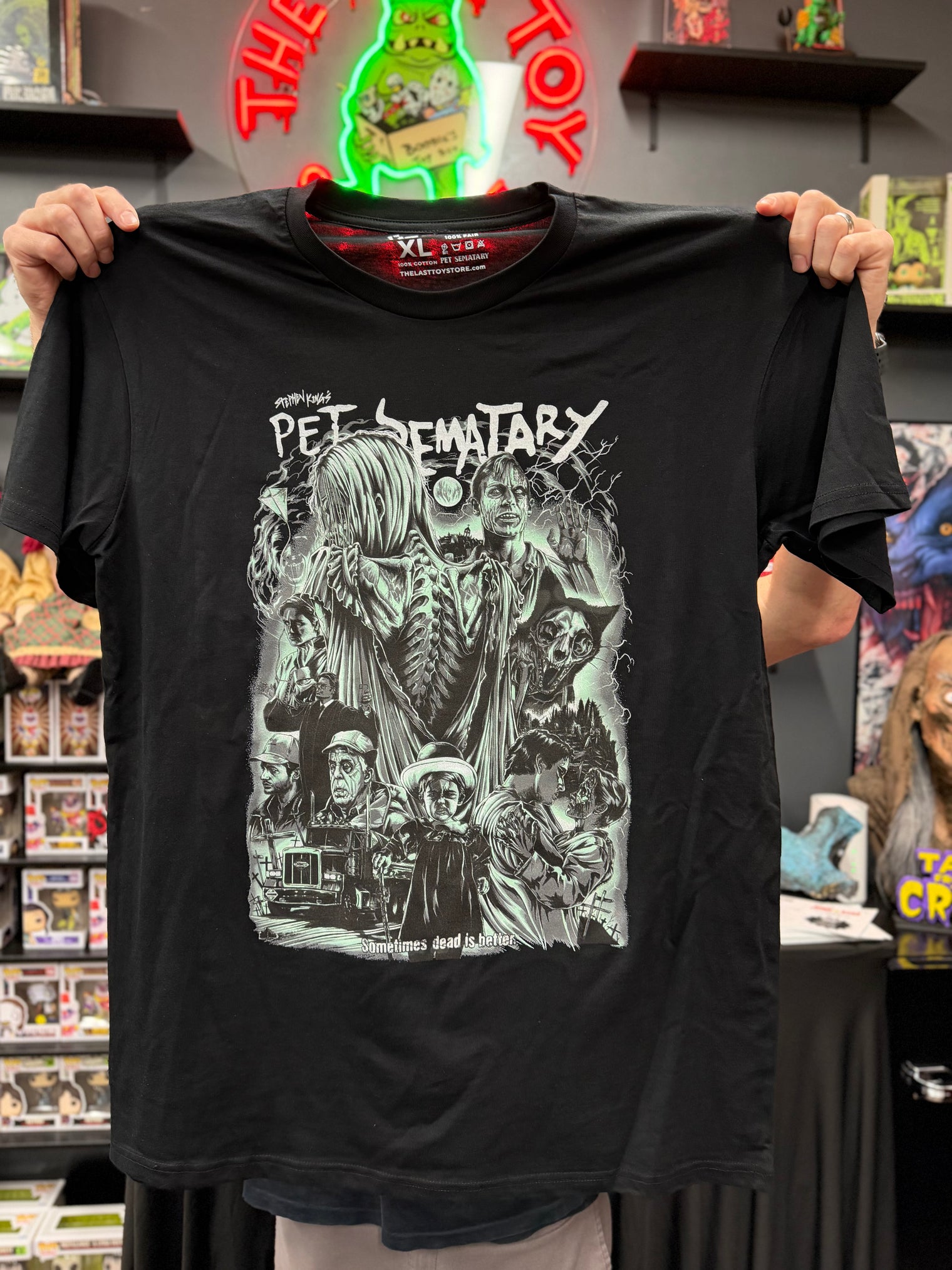 Pet Sematary - Black Premium Tee Glow in the Dark