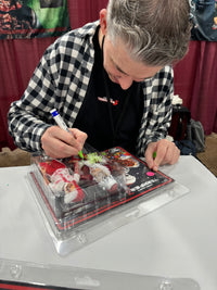 Terrifier 3: Art the Clown and Santa Claus - BrentzDolz 2 Pack Signed by David Howard Thornton and Danny Roebuck