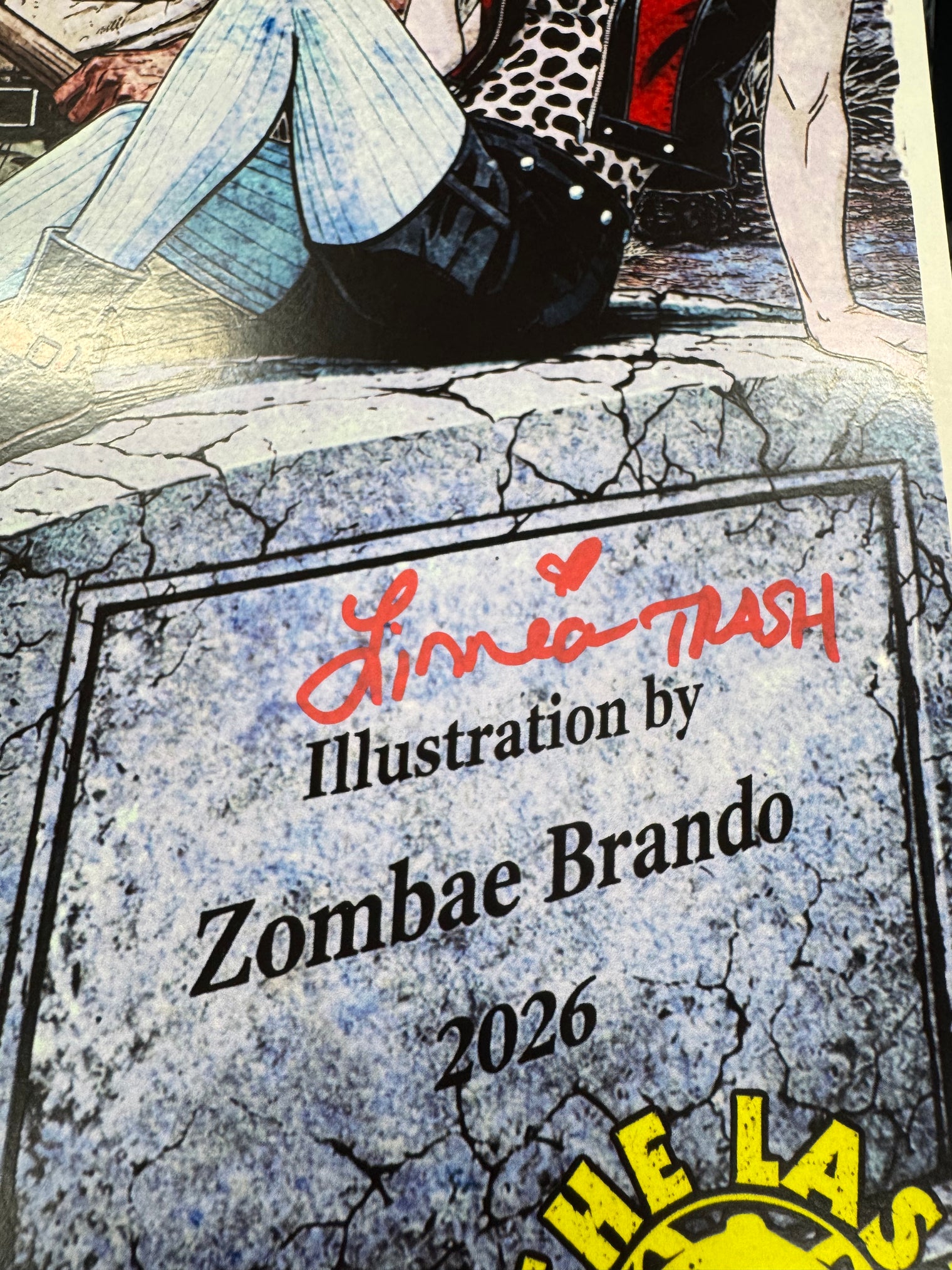 Exclusive The Return of the Living Dead 11x17 Print - Signed by Miguel Núñez and Linnea Quigley