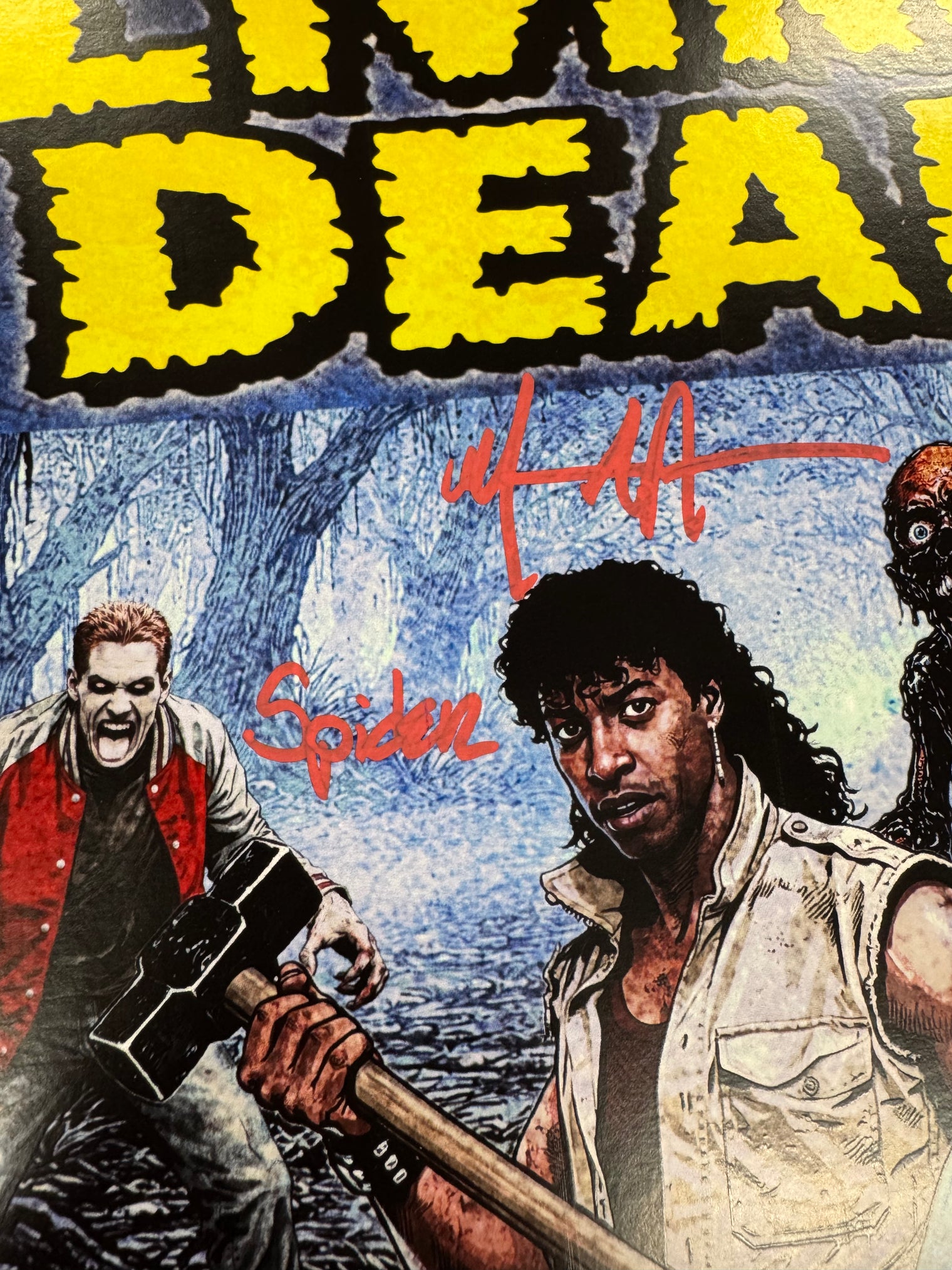 Exclusive The Return of the Living Dead 11x17 Print - Signed by Miguel Núñez and Linnea Quigley