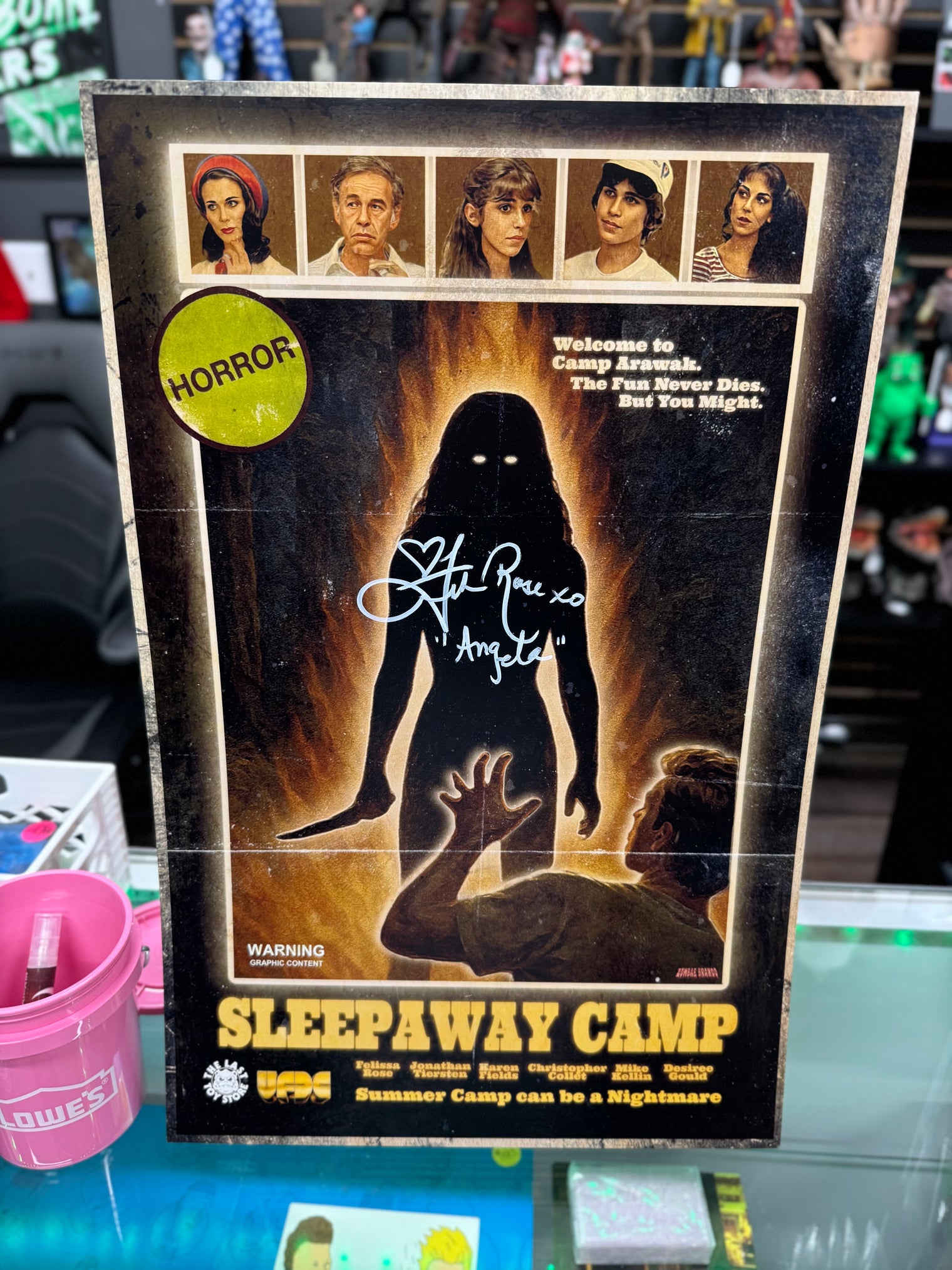 Exclusive 11x17 Sleepaway Camp Print - Signed by Felissa Rose
