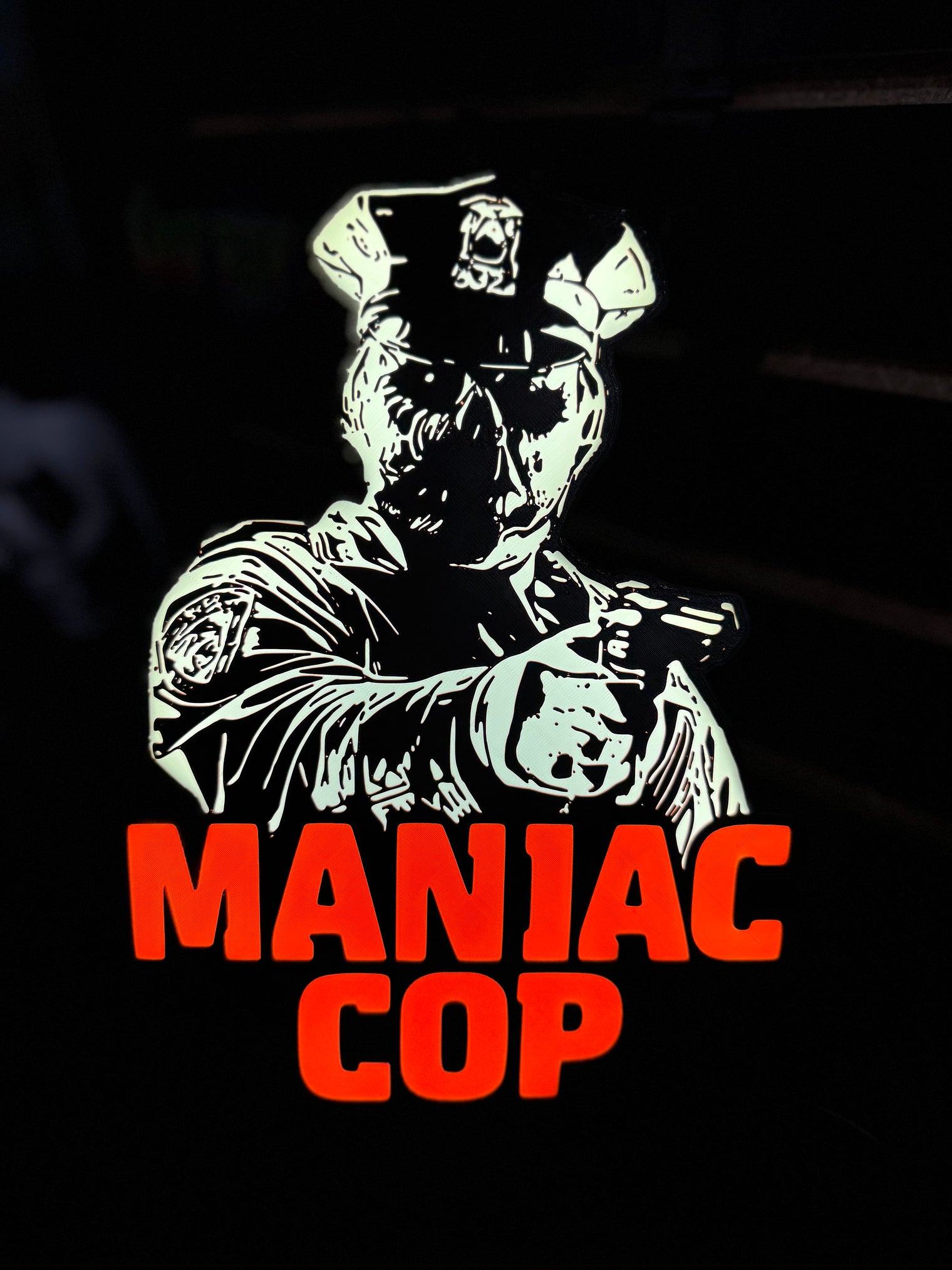 Maniac Cop - 3D Lamp