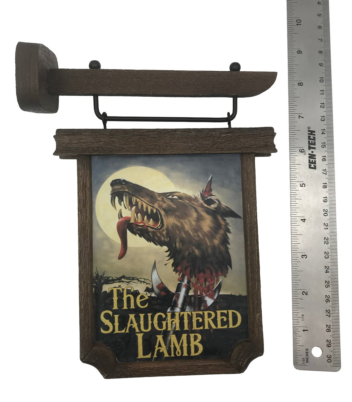 An American Werewolf In London - The Slaughtered Lamb Pub Sign Prop Replica