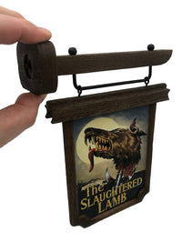 An American Werewolf In London - The Slaughtered Lamb Pub Sign Prop Replica