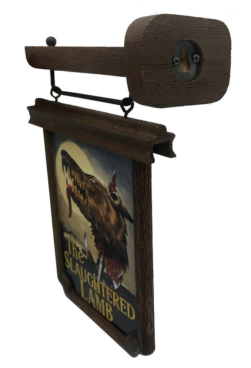 An American Werewolf In London - The Slaughtered Lamb Pub Sign Prop Replica