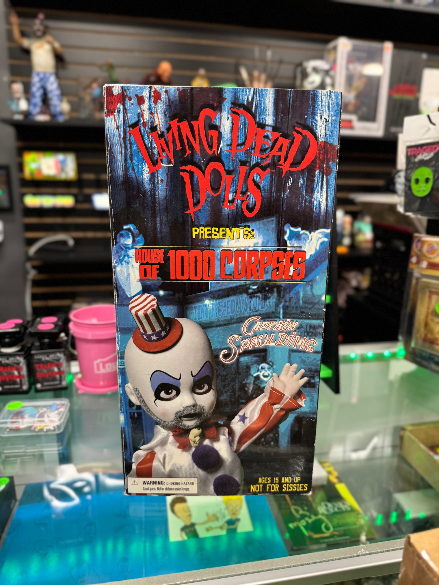 LDD Presents: Captain Spaulding - Living Dead Doll Signed by Sid Haig