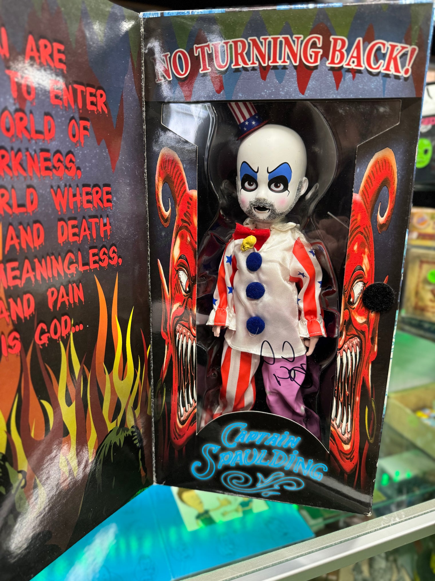 LDD Presents: Captain Spaulding - Living Dead Doll Signed by Sid Haig