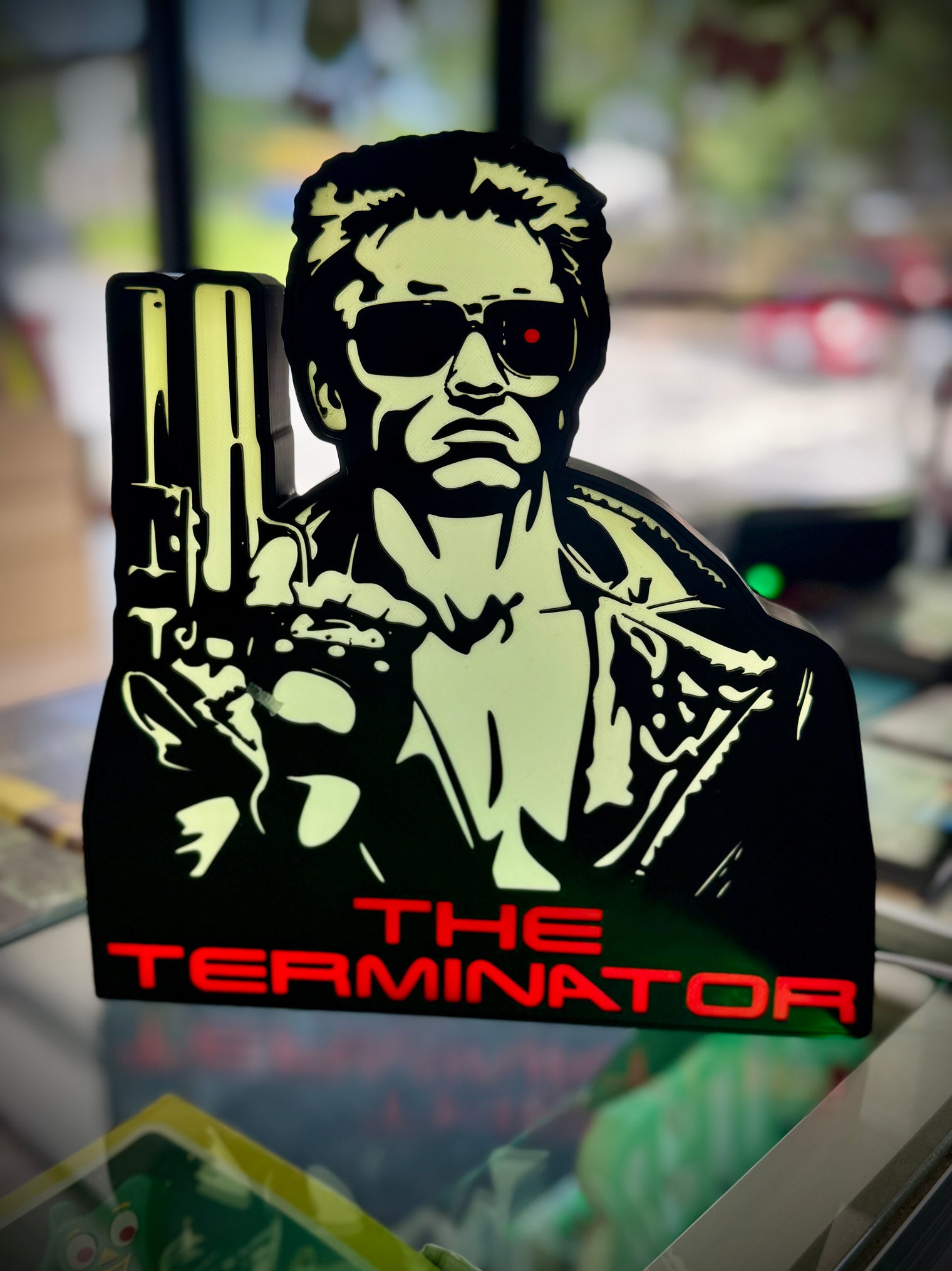 The Terminator - 3D Lamp
