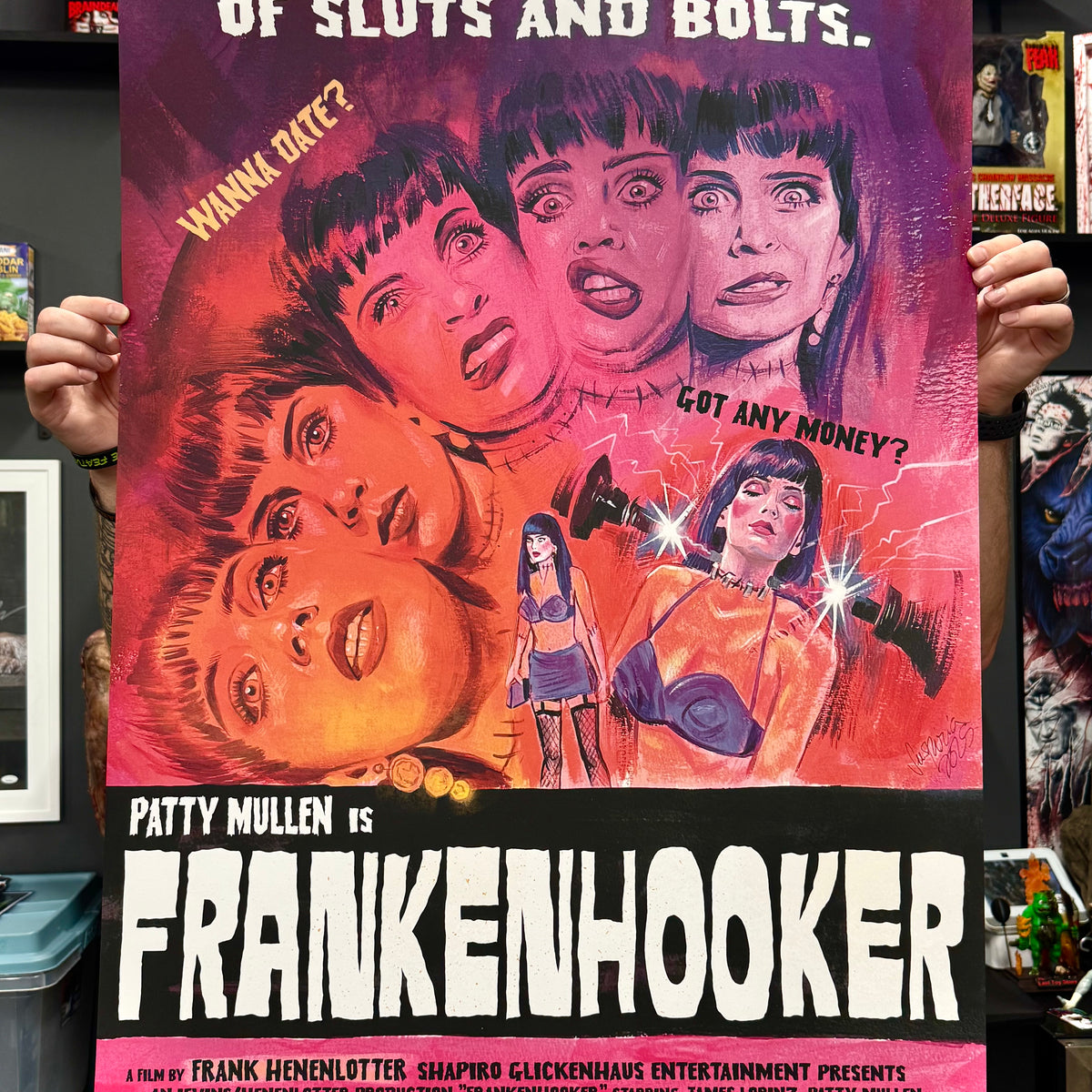 Frankenhooker - Screenprint - The Last Toy Store