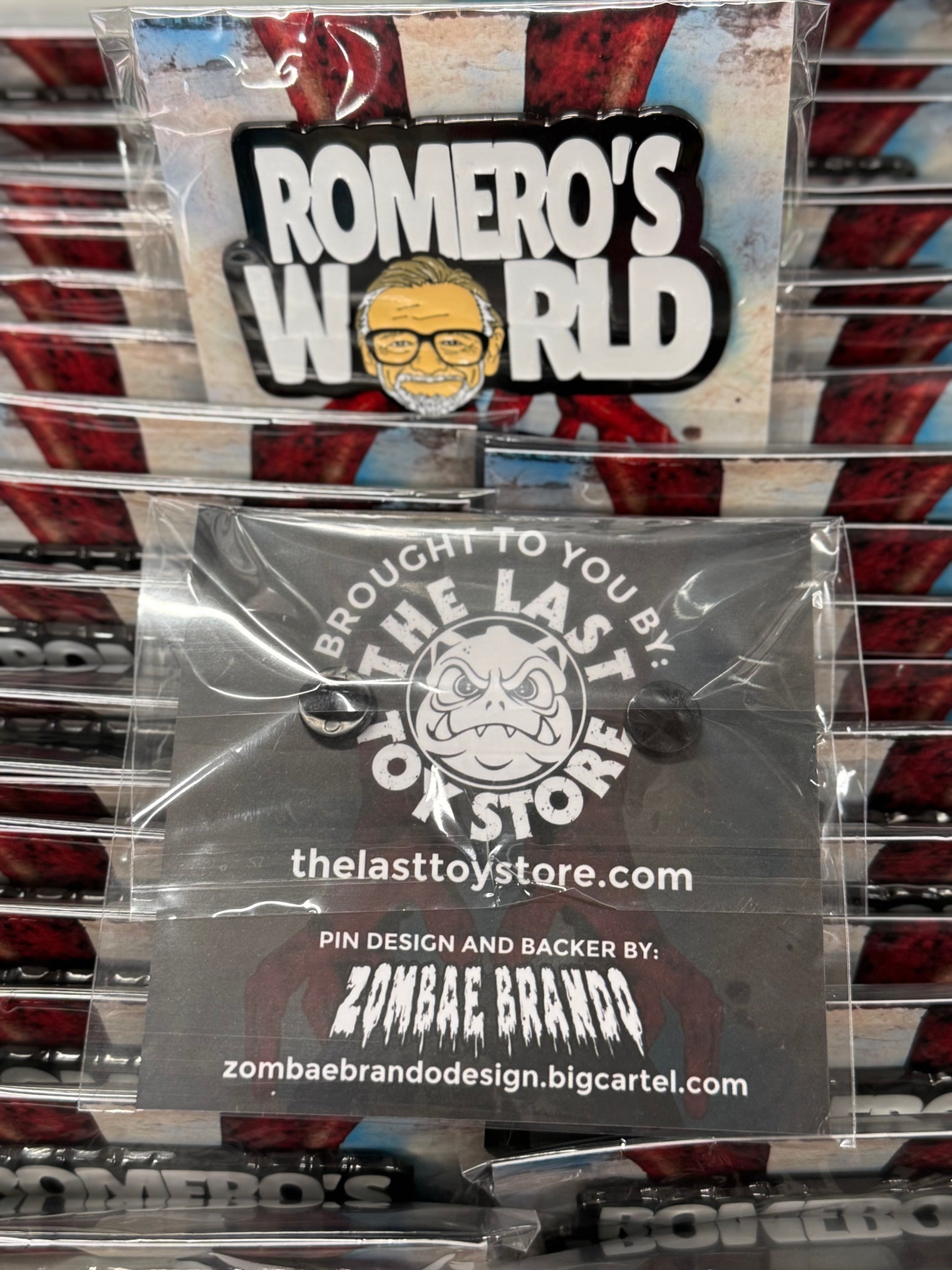 Romero's World - Limited Edition 3" Soft Enamel Pin