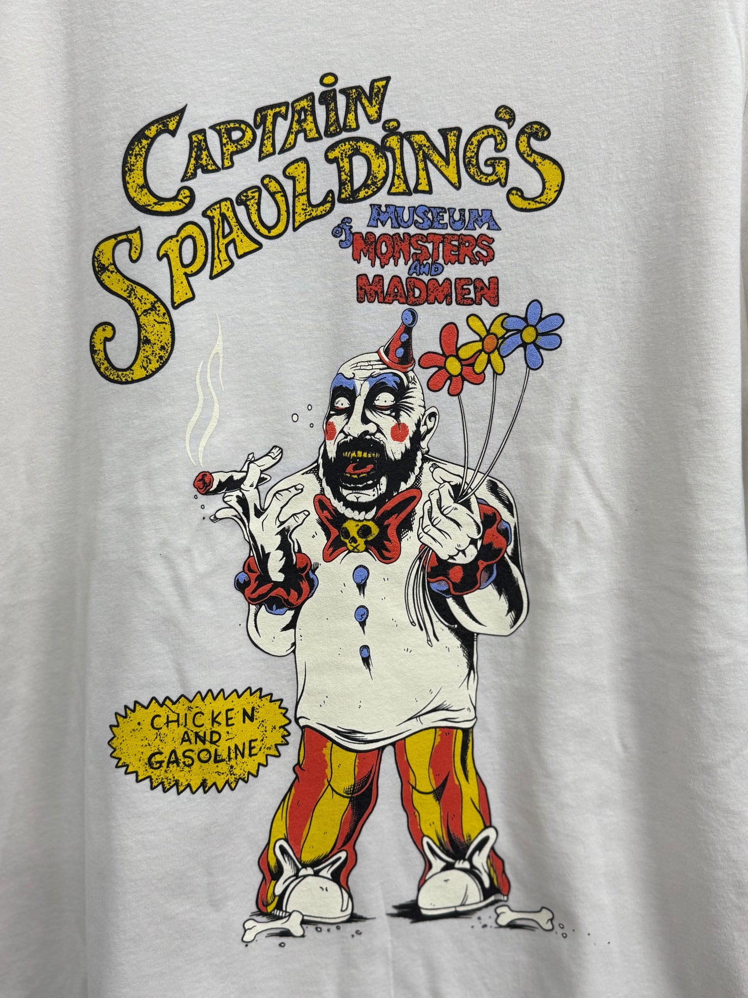 Captain Spaulding - Regular Shirt (Vintage White)