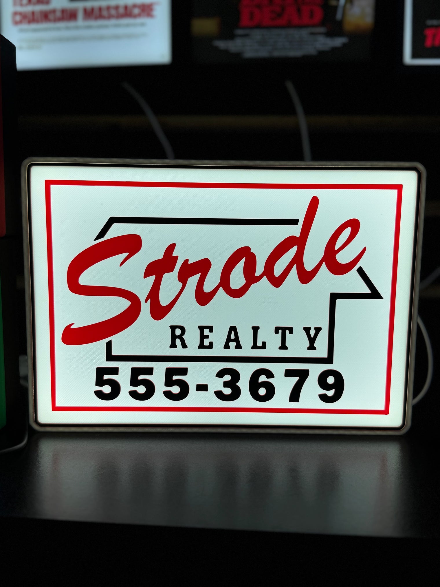 Halloween: Strode Realty - 3D Lamp