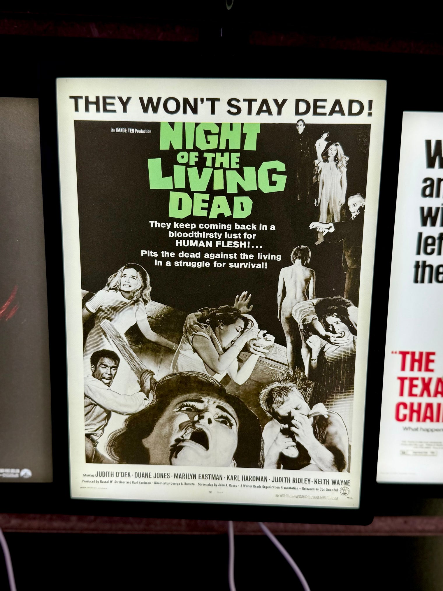 Night of the Living Dead - Poster Lightbox