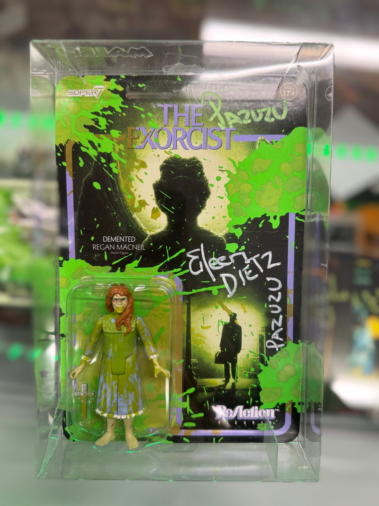 The Exorcist: Demented Regan MacNeil - ReAction Figure signed by Eileen Dietz