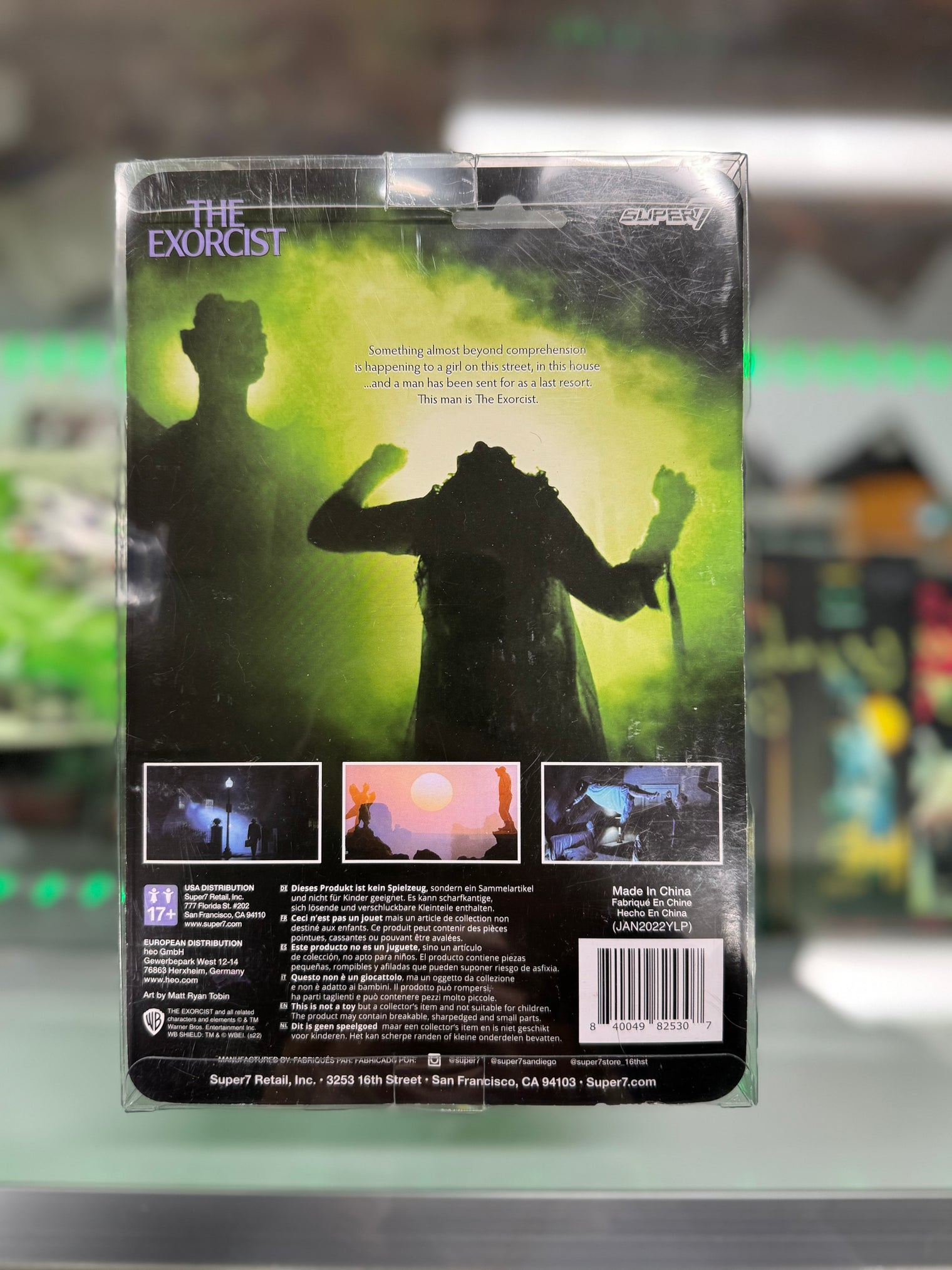 The Exorcist: Demented Regan MacNeil - ReAction Figure signed by Eileen Dietz