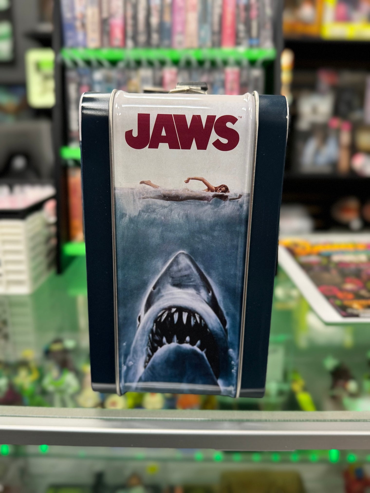 Jaws - Tin Tote Signed by Richard Dreyfuss