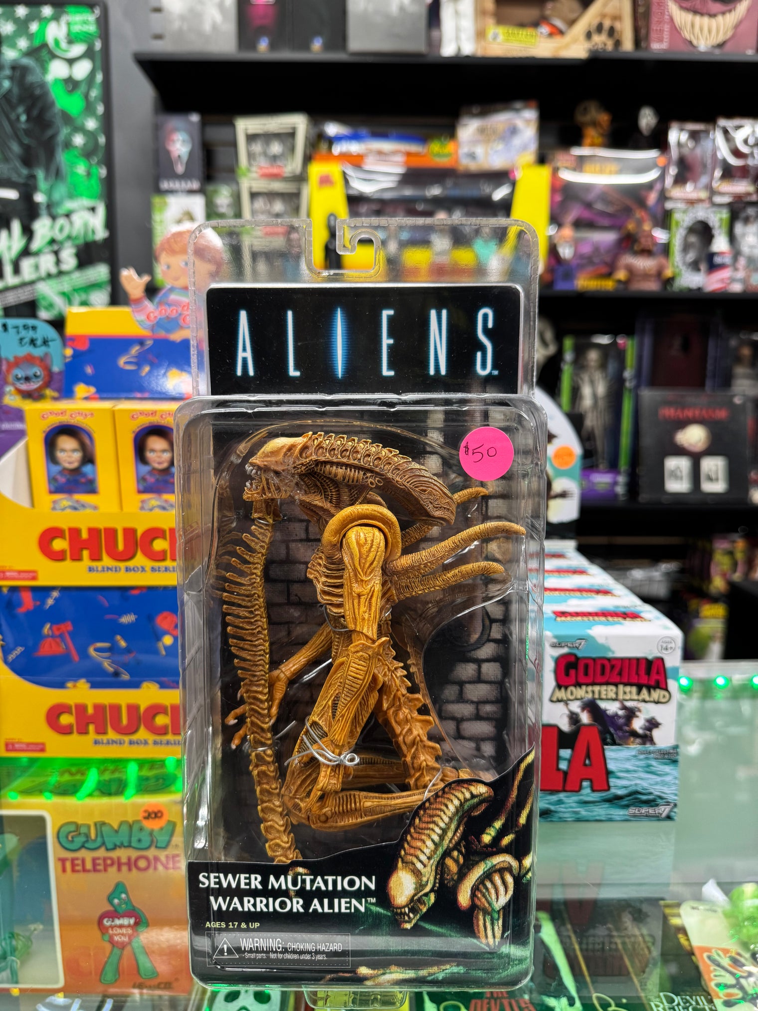 Aliens: Sewer Mutation Warrior Alien - 7" Scale SDCC Figure