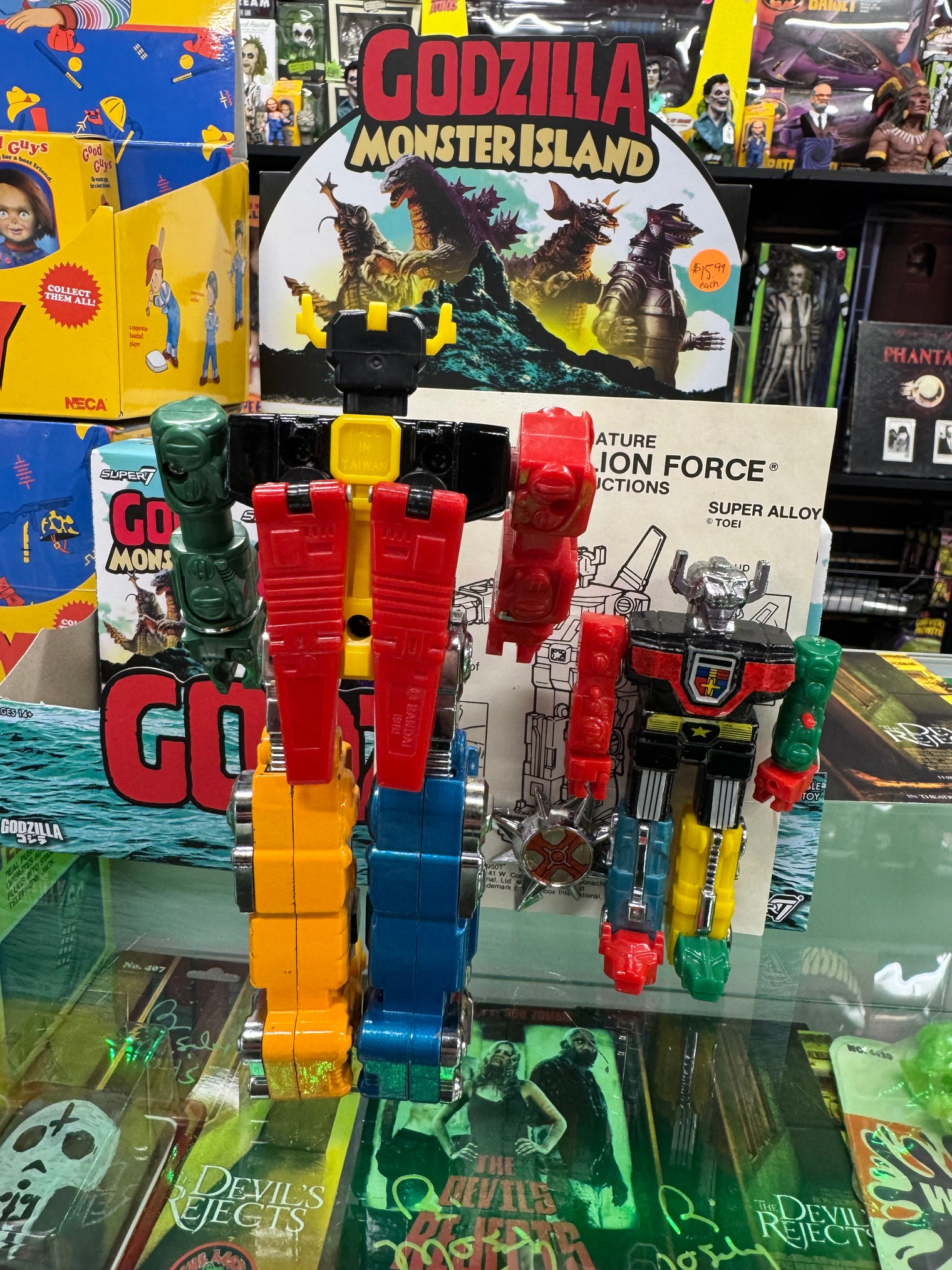 Voltron: 1981 GoLion Beast King Lionbot - 6" Diecast Figure