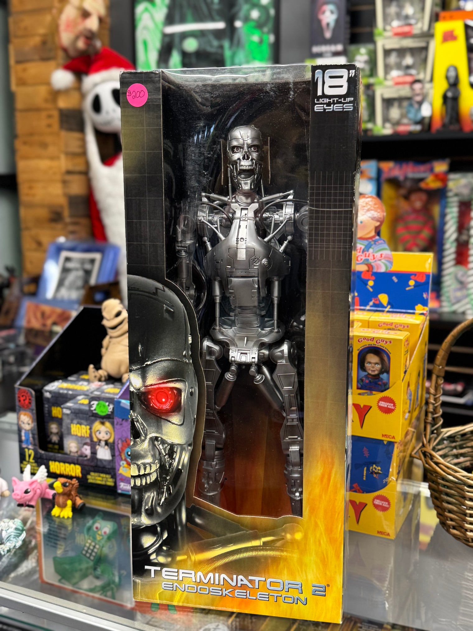 Terminator 2: Endoskeleton - 18" Figure with Light-Up Eyes