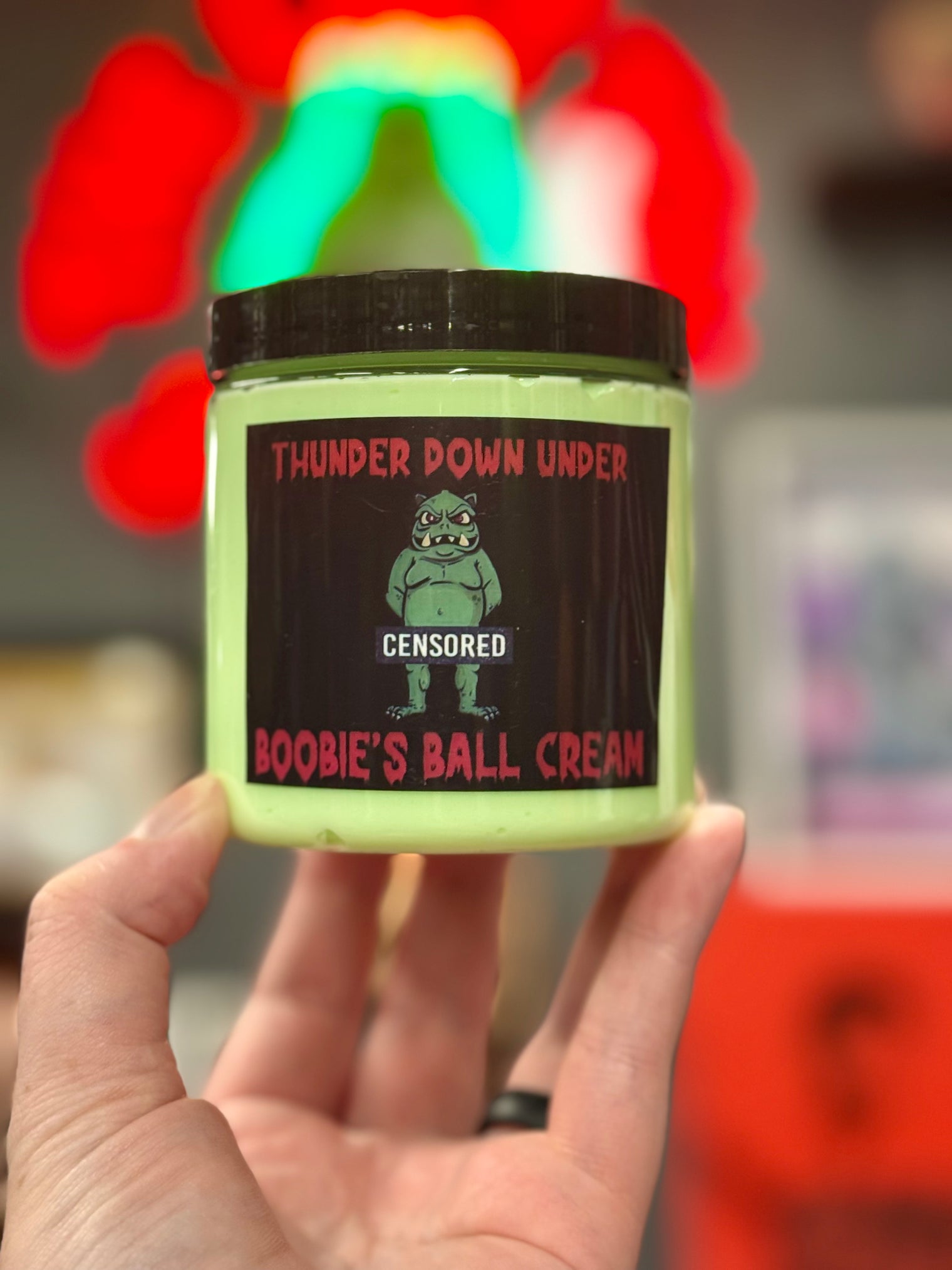Boobie's Thunder Down Under Ball Cream