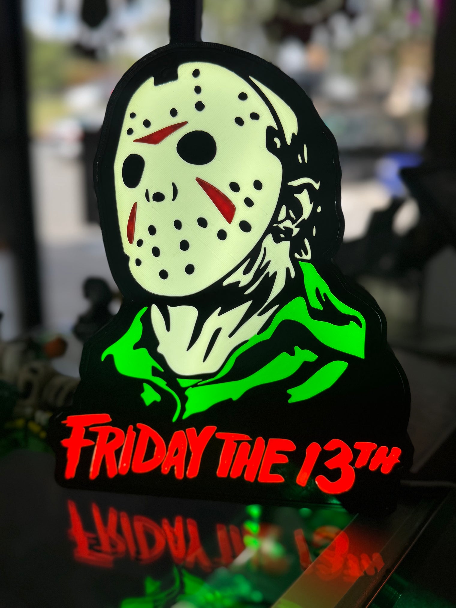 Jason Voorhees - 3D Lamp