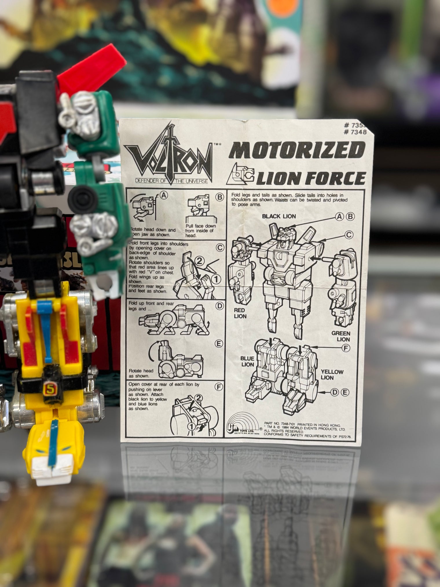 Voltron: Motorized Lion Force (1984)