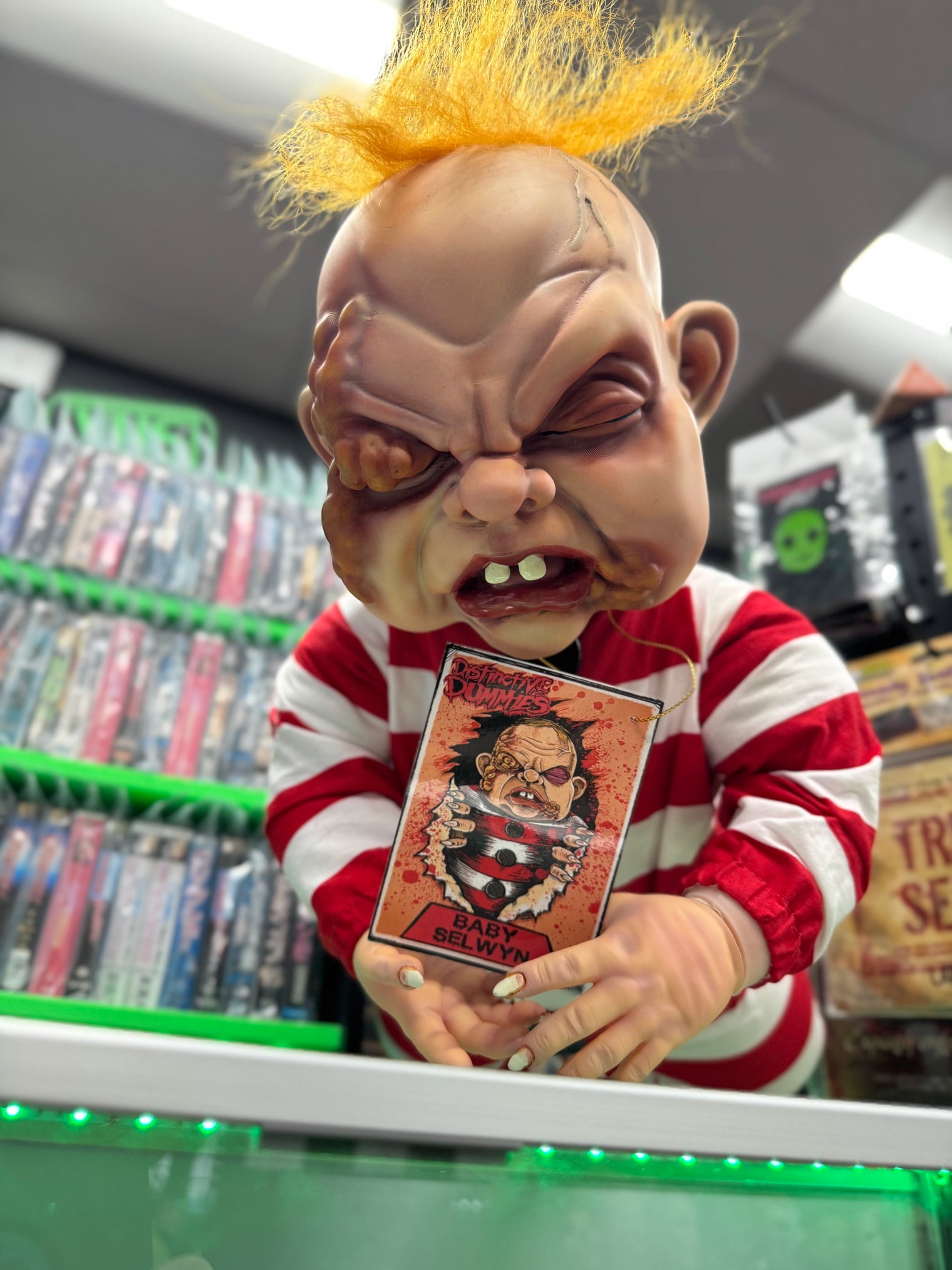 Braindead: Baby Selwyn (Closed Eye) - Distinctive Dummies Doll Replica