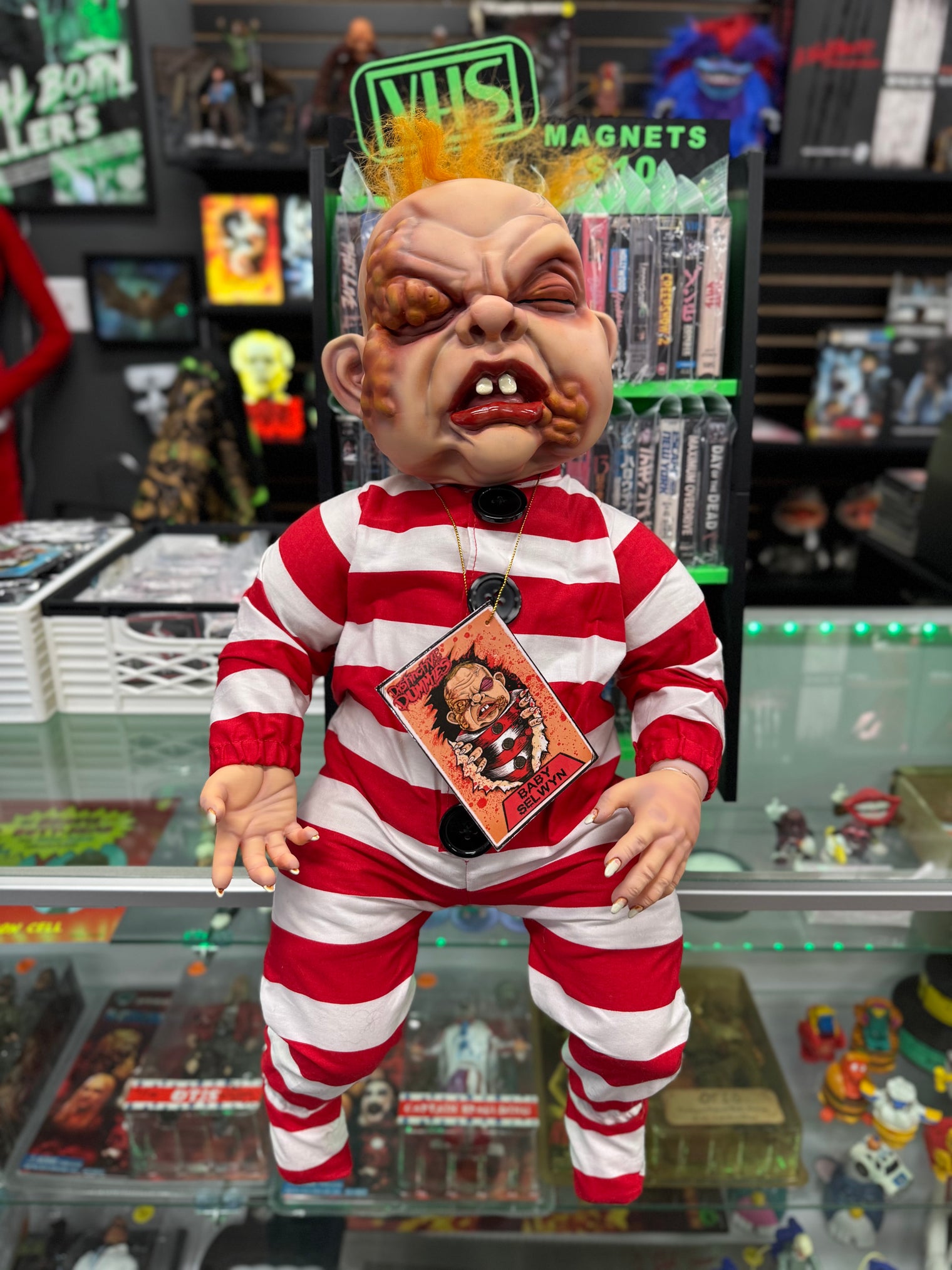 Braindead: Baby Selwyn (Closed Eye) - Distinctive Dummies Doll Replica