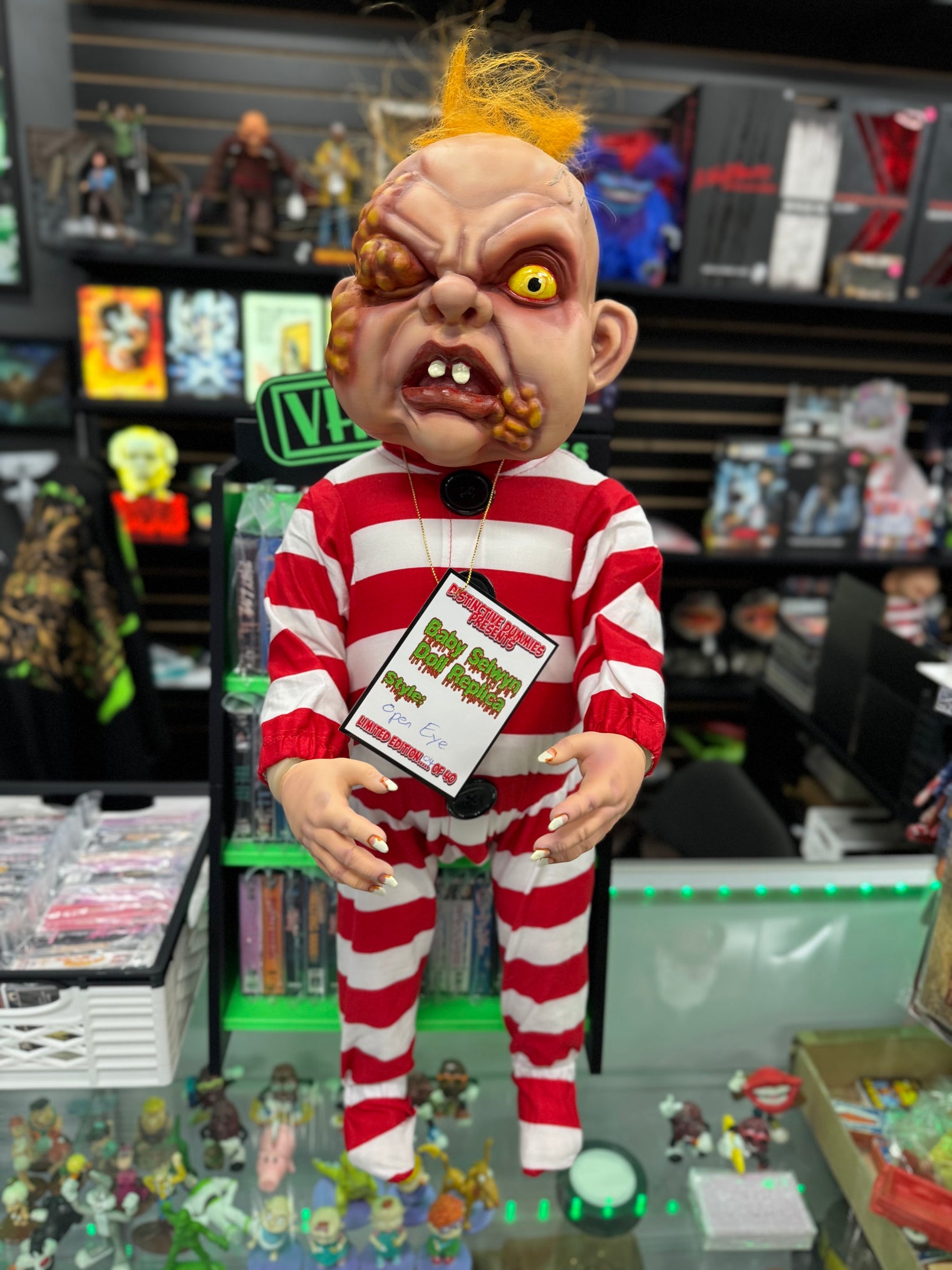 Braindead: Baby Selwyn (Open Eye) - Distinctive Dummies Doll Replica