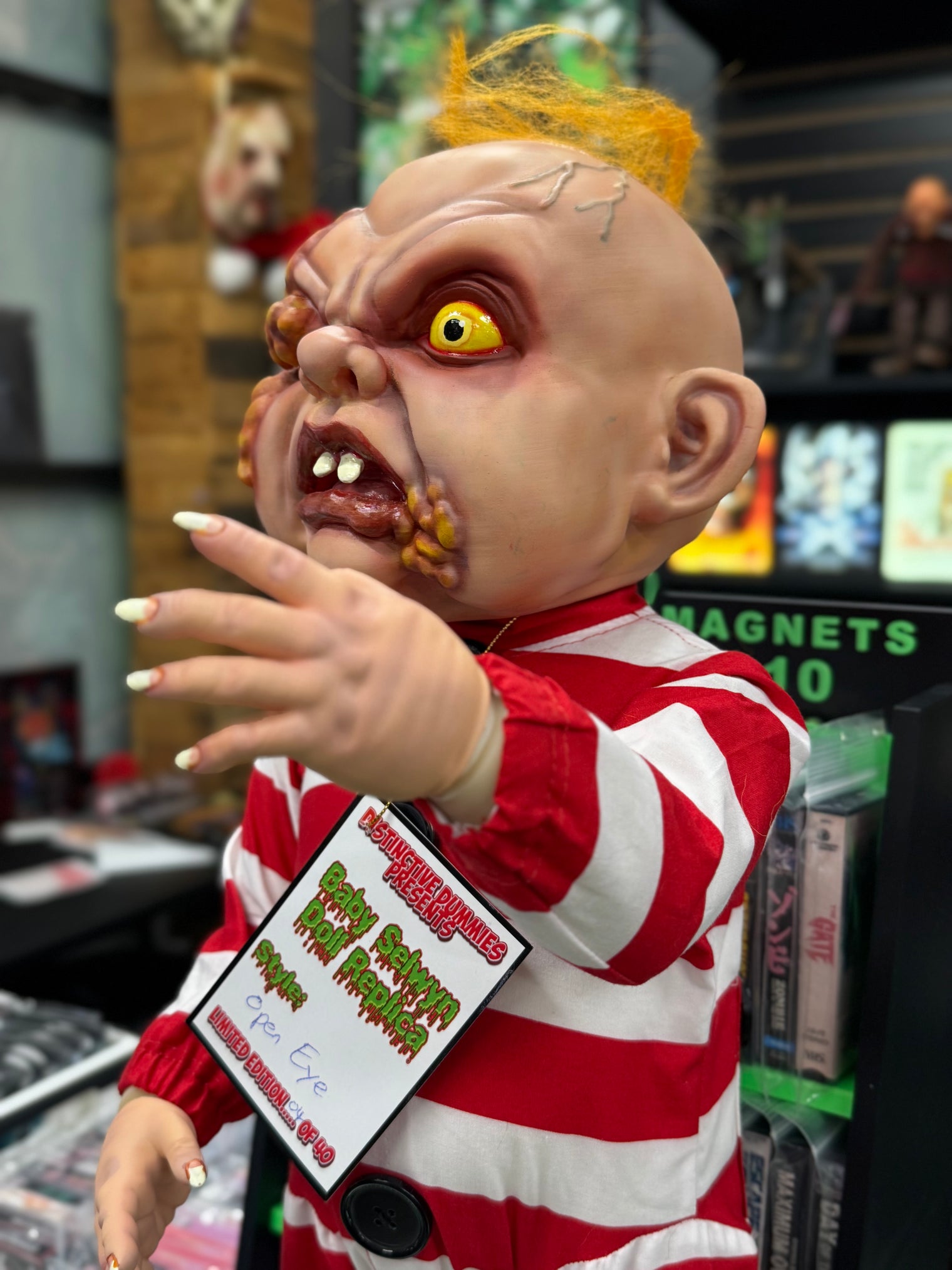Braindead: Baby Selwyn (Open Eye) - Distinctive Dummies Doll Replica