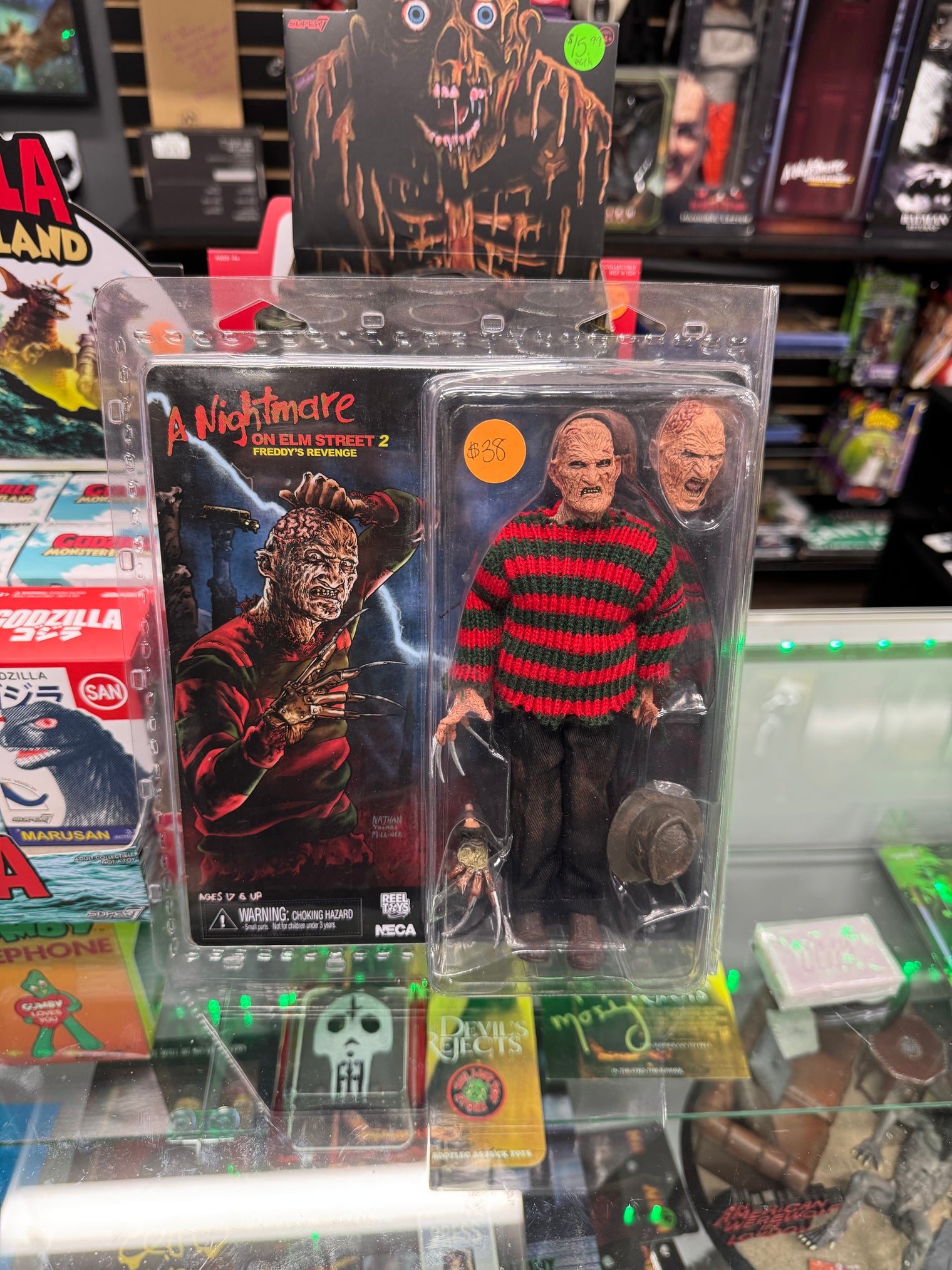 A Nightmare on Elm Street Part 2: Freddy's Revenge Freddy Krueger - 8" Clothed Figure