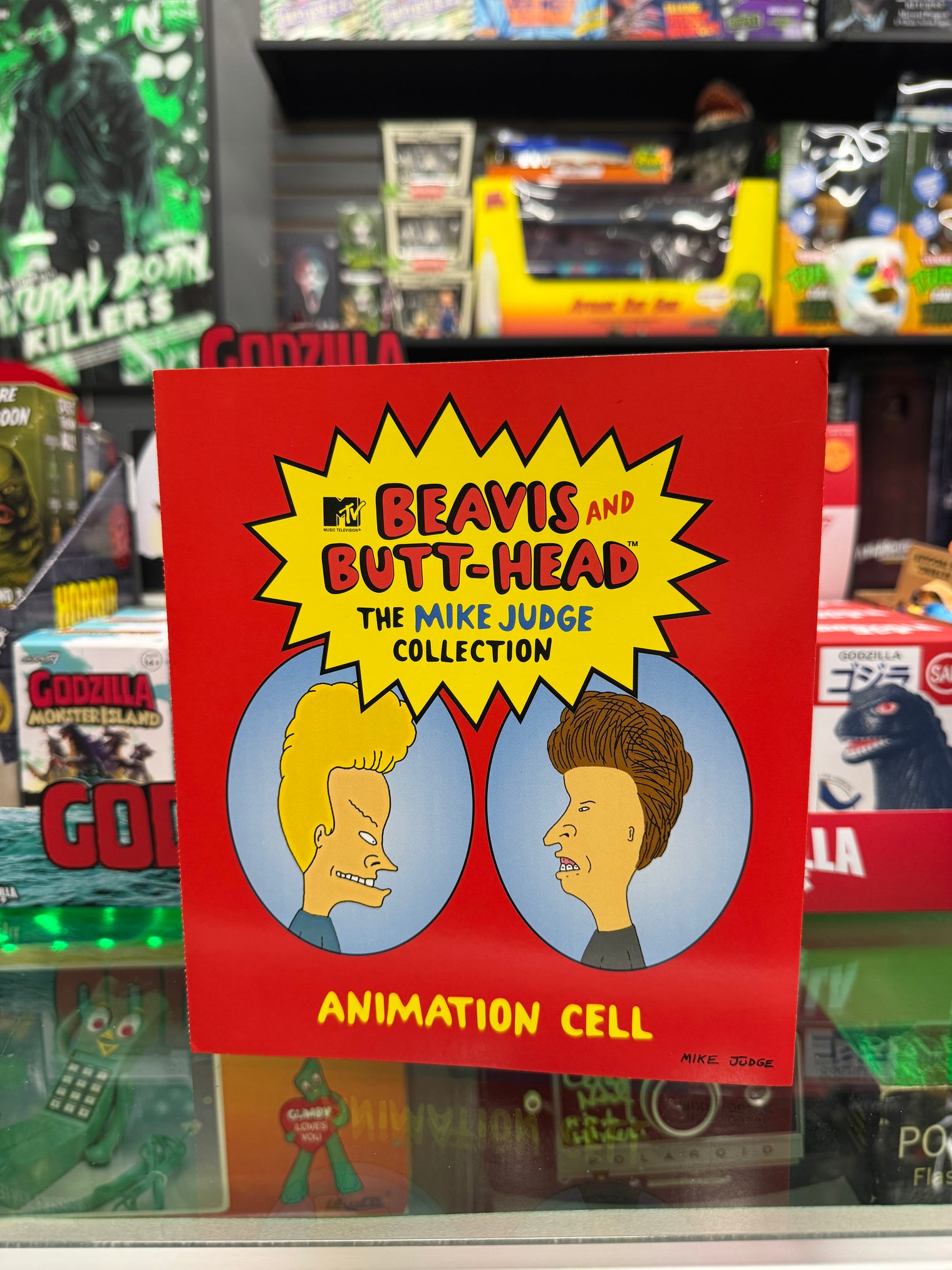 Beavis & Butthead Animation Cell