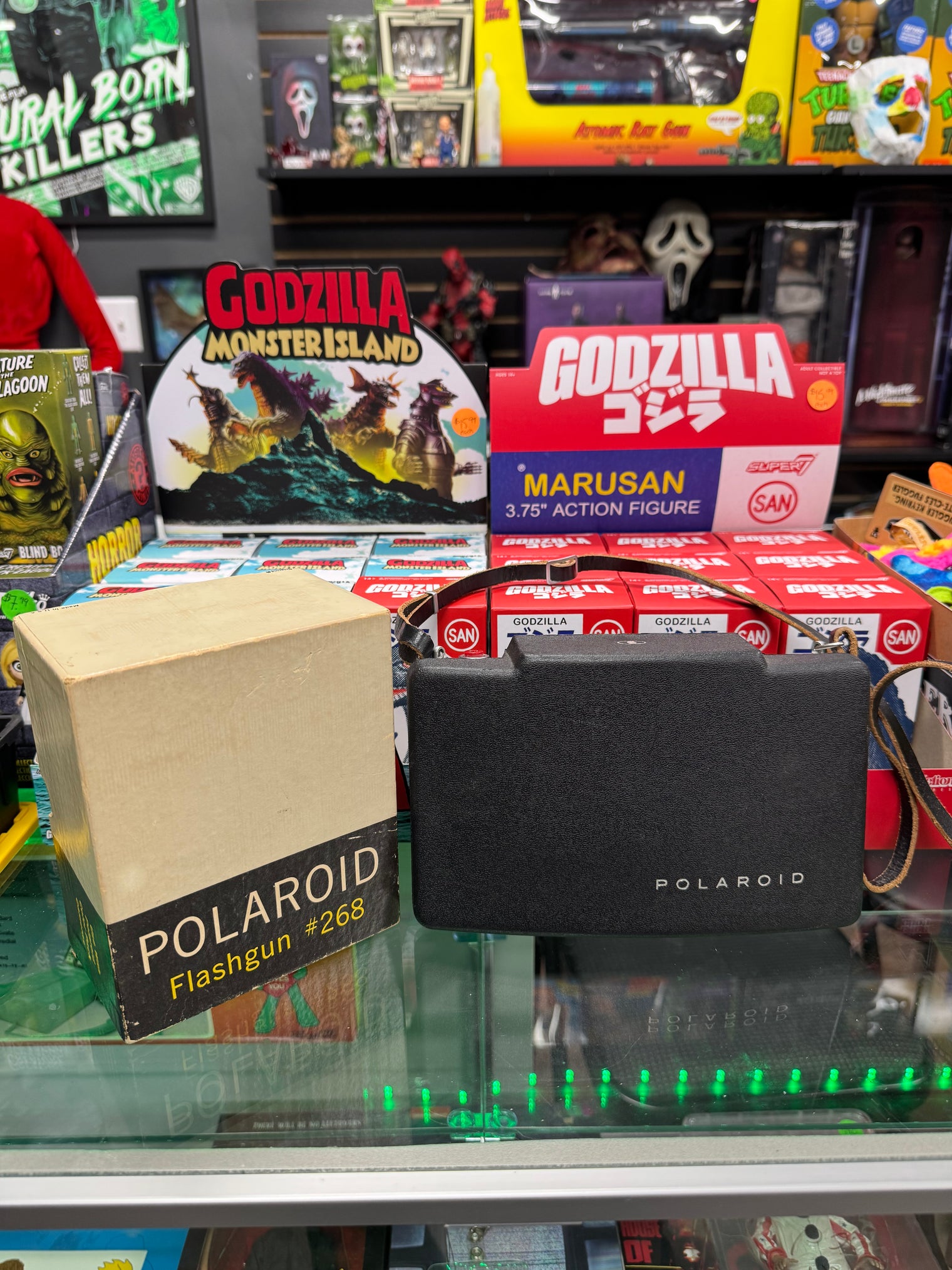 Vintage Polaroid Camera Signed by Edwin Neal