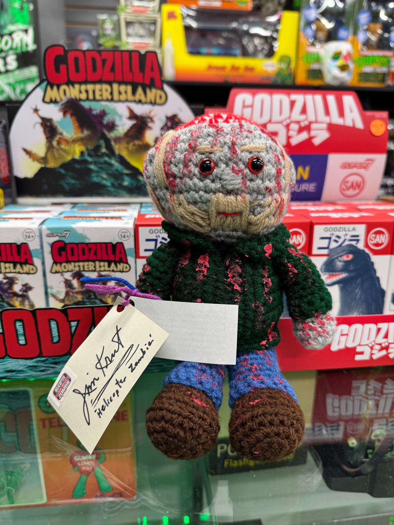 Helicopter Zombie Doll (Large) - Signed by Jim Krut