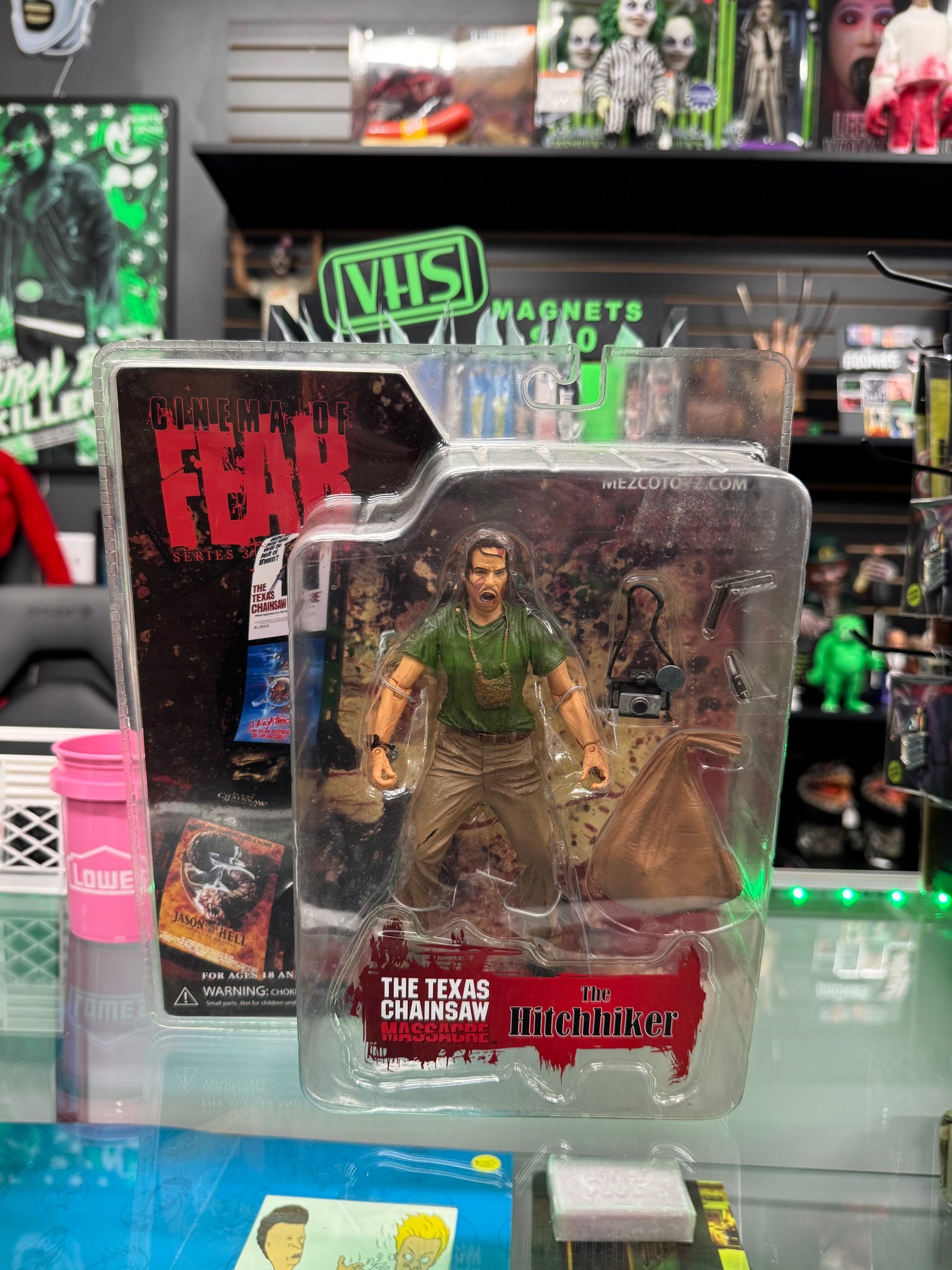 The Texas Chainsaw Massacre: The Hitchhiker - 7" Cinema of Fear Figure