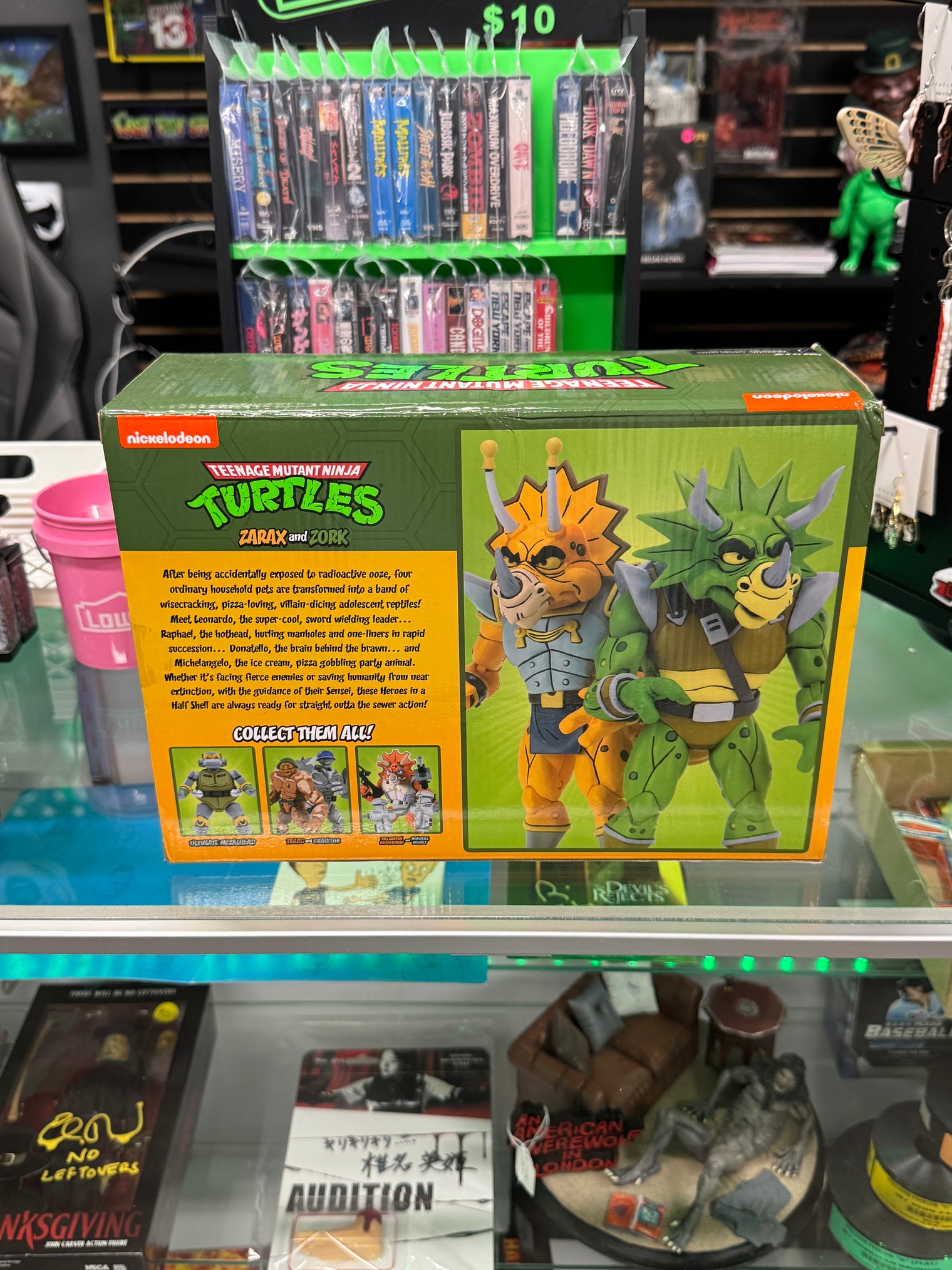 TMNT (Cartoon): Zarax and Zork - 7" Scale Figures