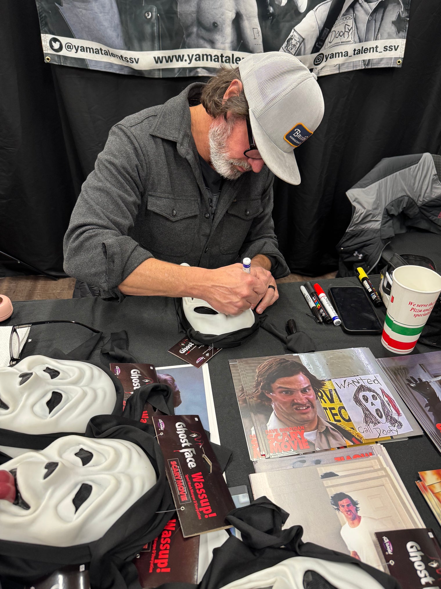 Scary Movie Mask - Signed by Dave Sheridan