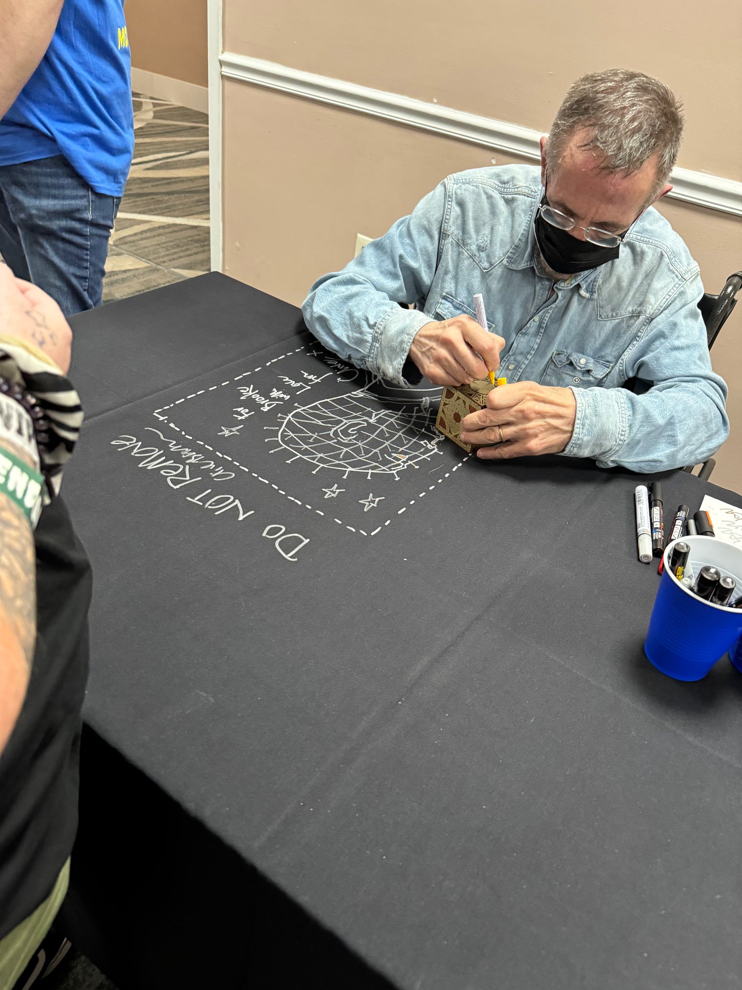 Hellraiser Inferno: Lament Box Replica Signed by Clive Barker