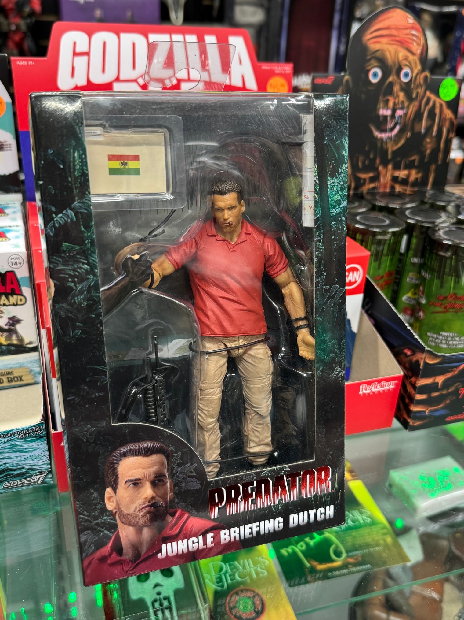 Predator: Jungle Briefing Dutch (SDCC 2017) - 7" Scale Figure