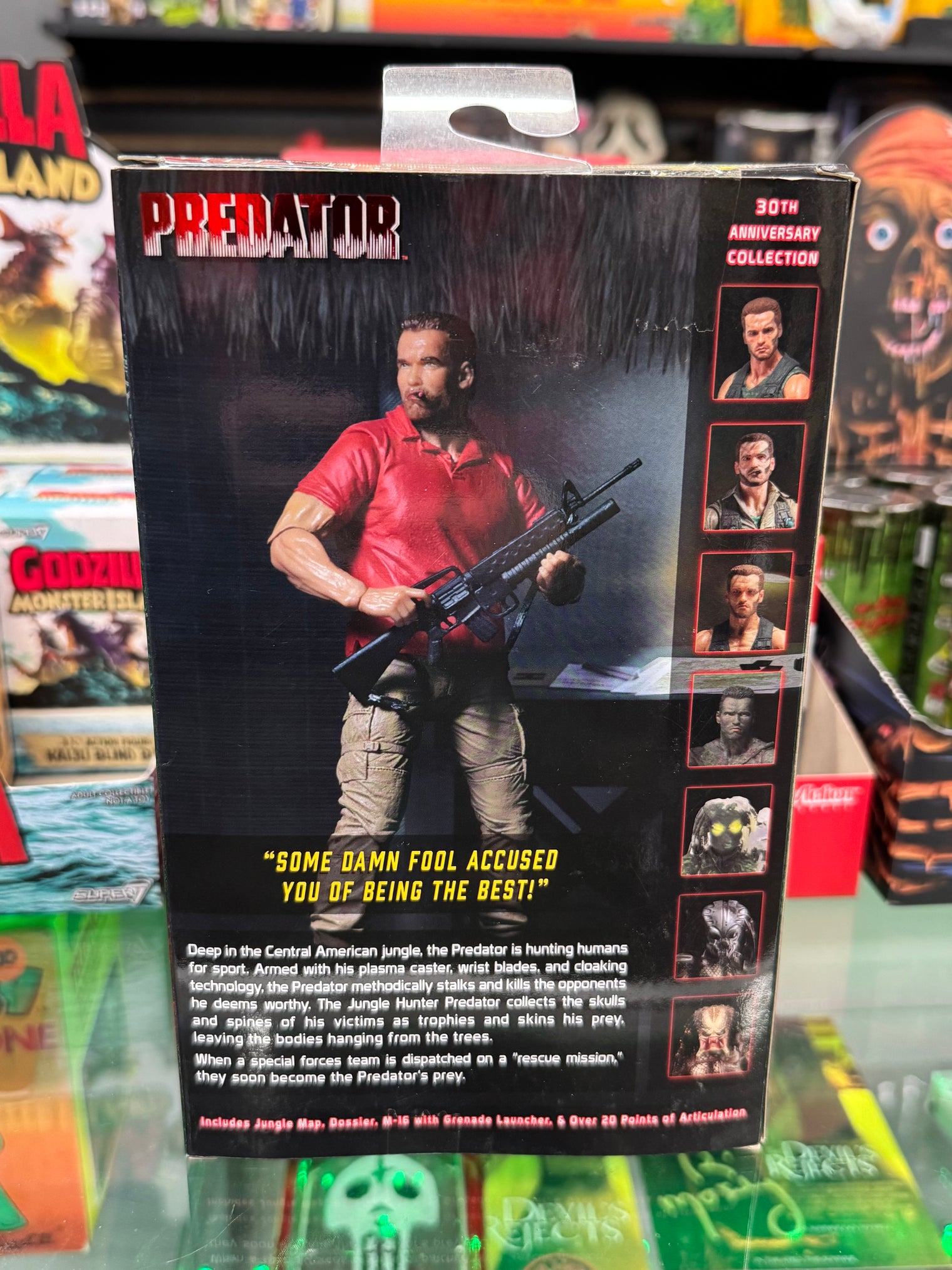 Predator: Jungle Briefing Dutch (SDCC 2017) - 7" Scale Figure