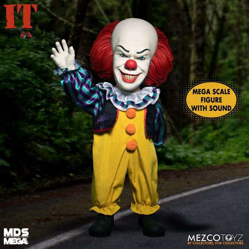 Mezco Toyz IT (1990): Talking Pennywise - MDS Mega Scale