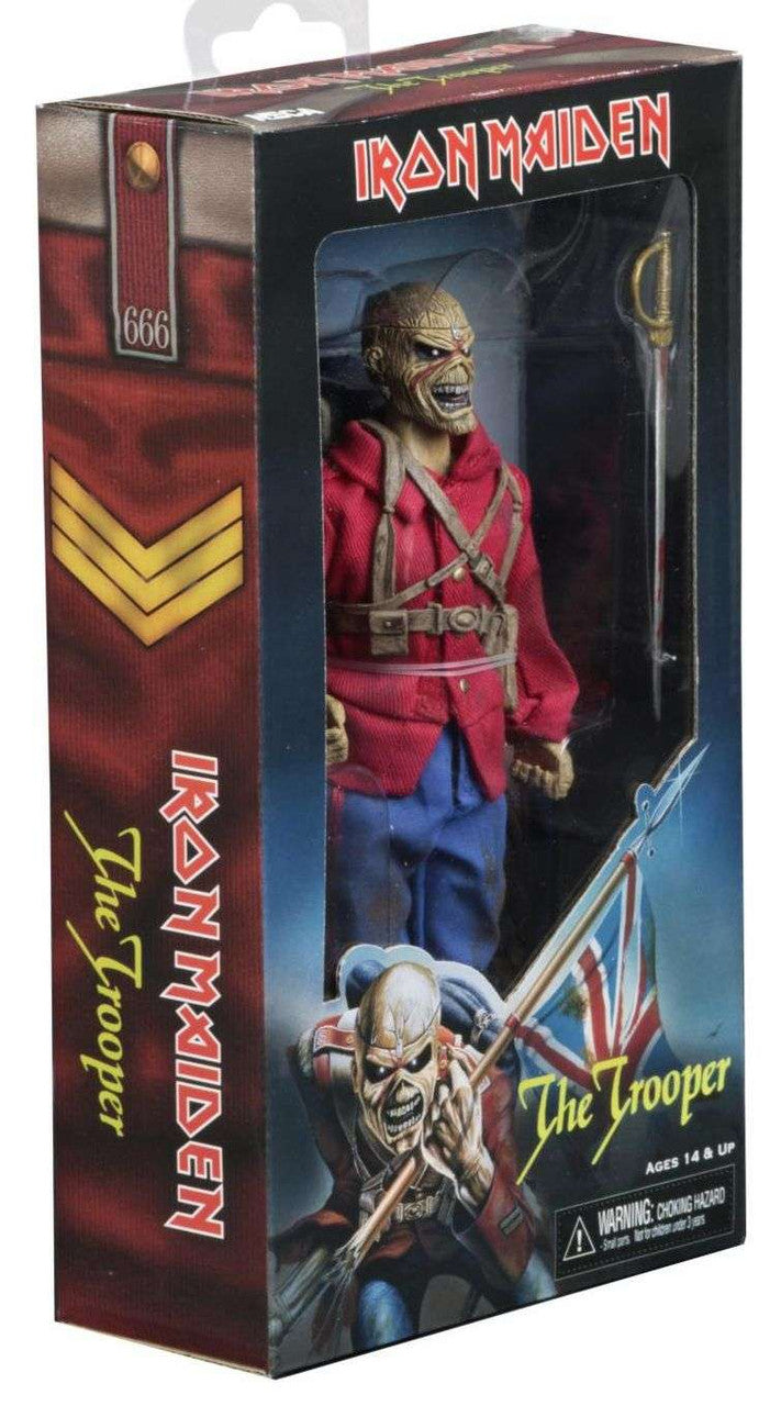 NECA Iron Maiden: Trooper - 8" Clothed Action Figure