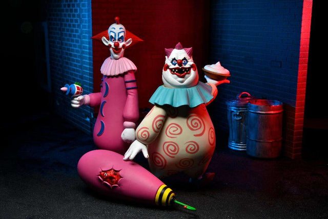 NECA Killer Klowns from Outer Space: Slim & Chubby (2 pack) - Toony Terrors - 6" Scale Action Figure